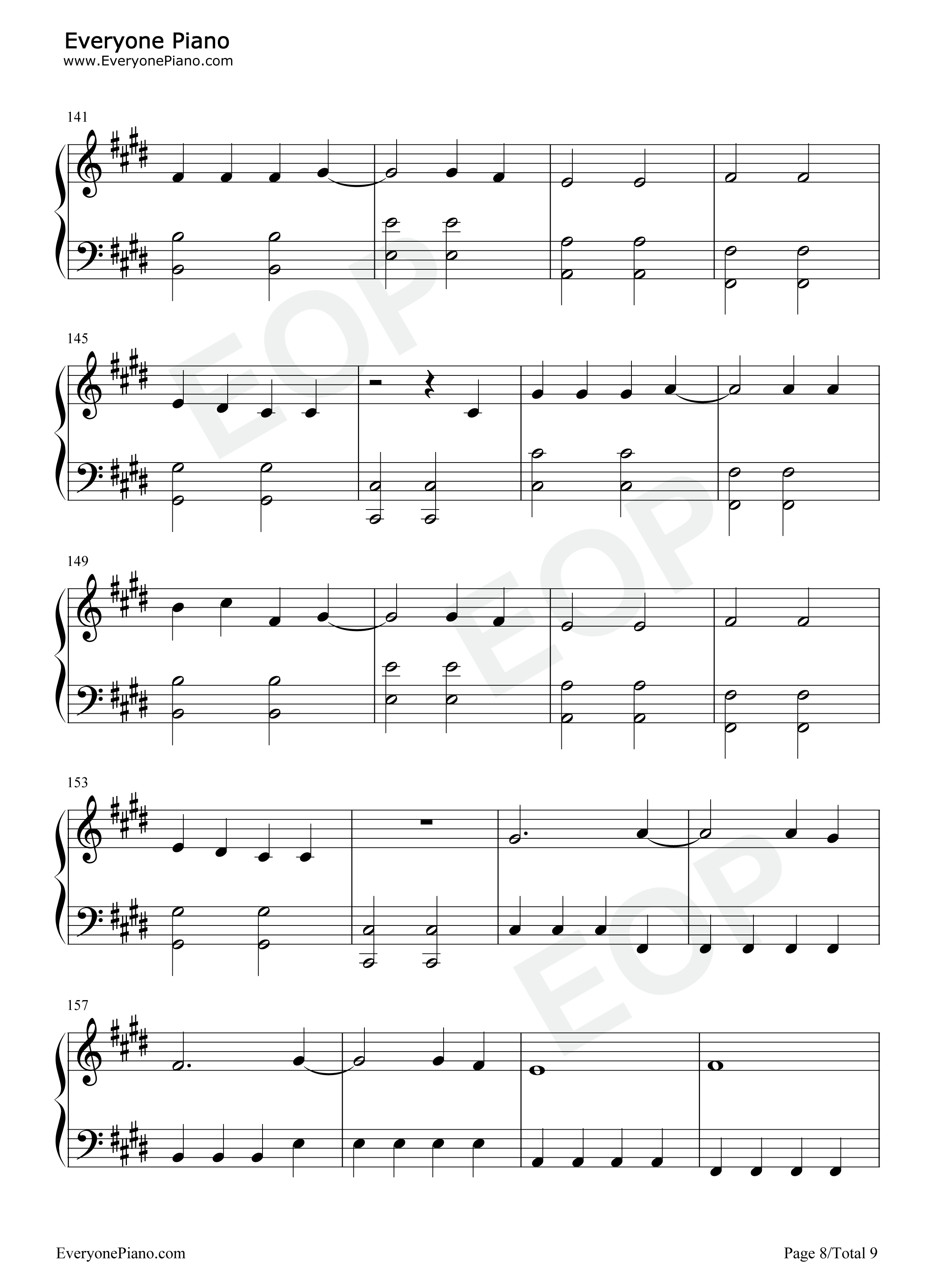 Kings_Queens钢琴谱_Ava_Max