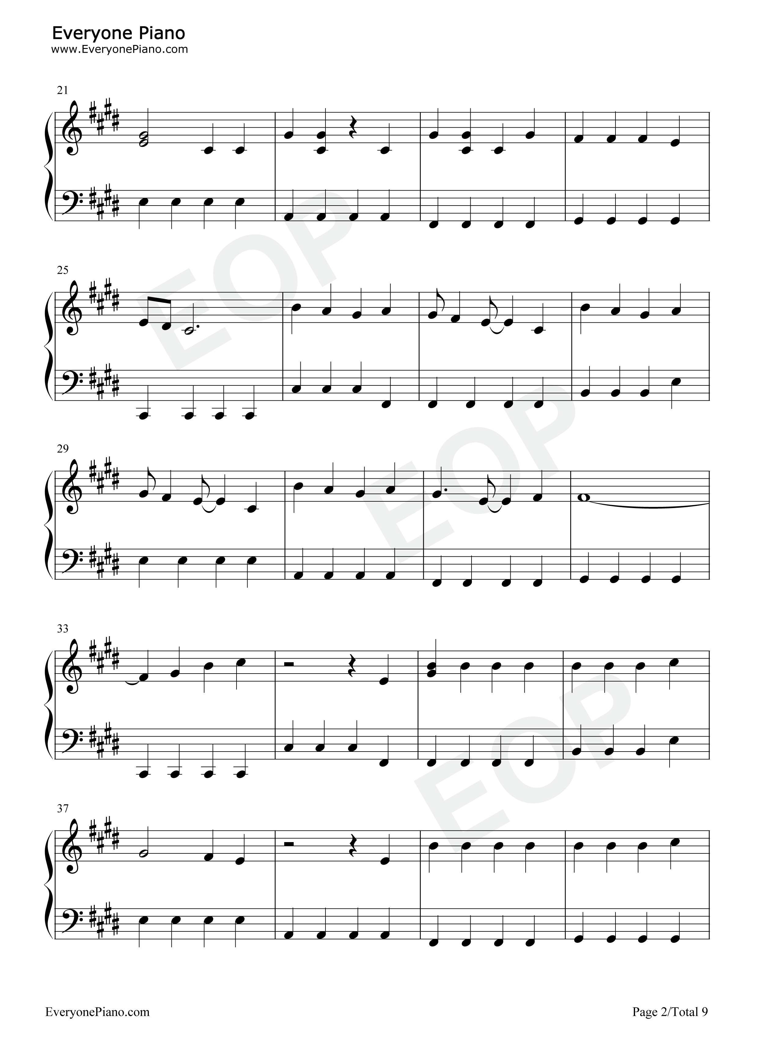 Kings_Queens钢琴谱_Ava_Max