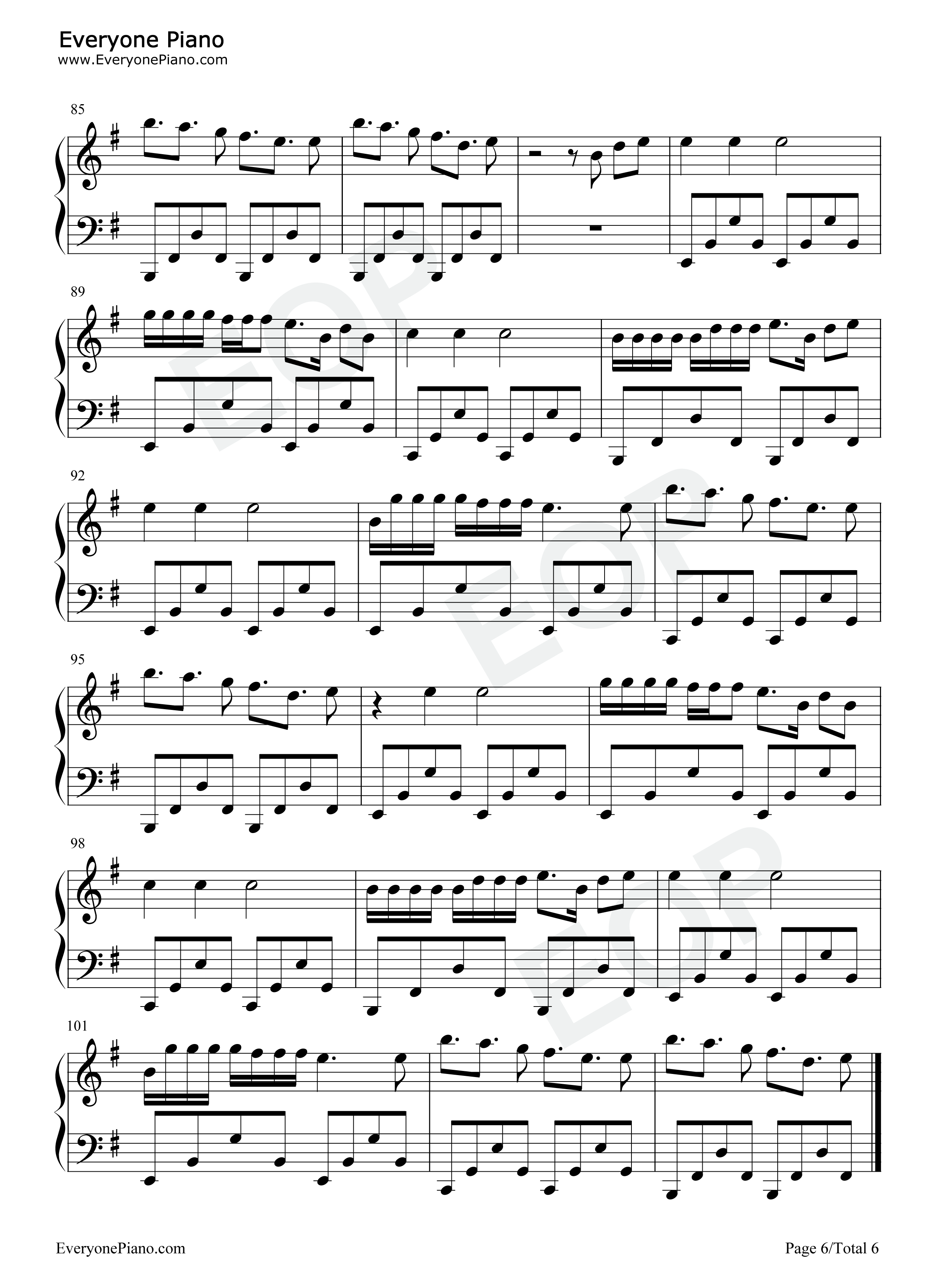 Break_My_Heart钢琴谱_Dua_Lipa