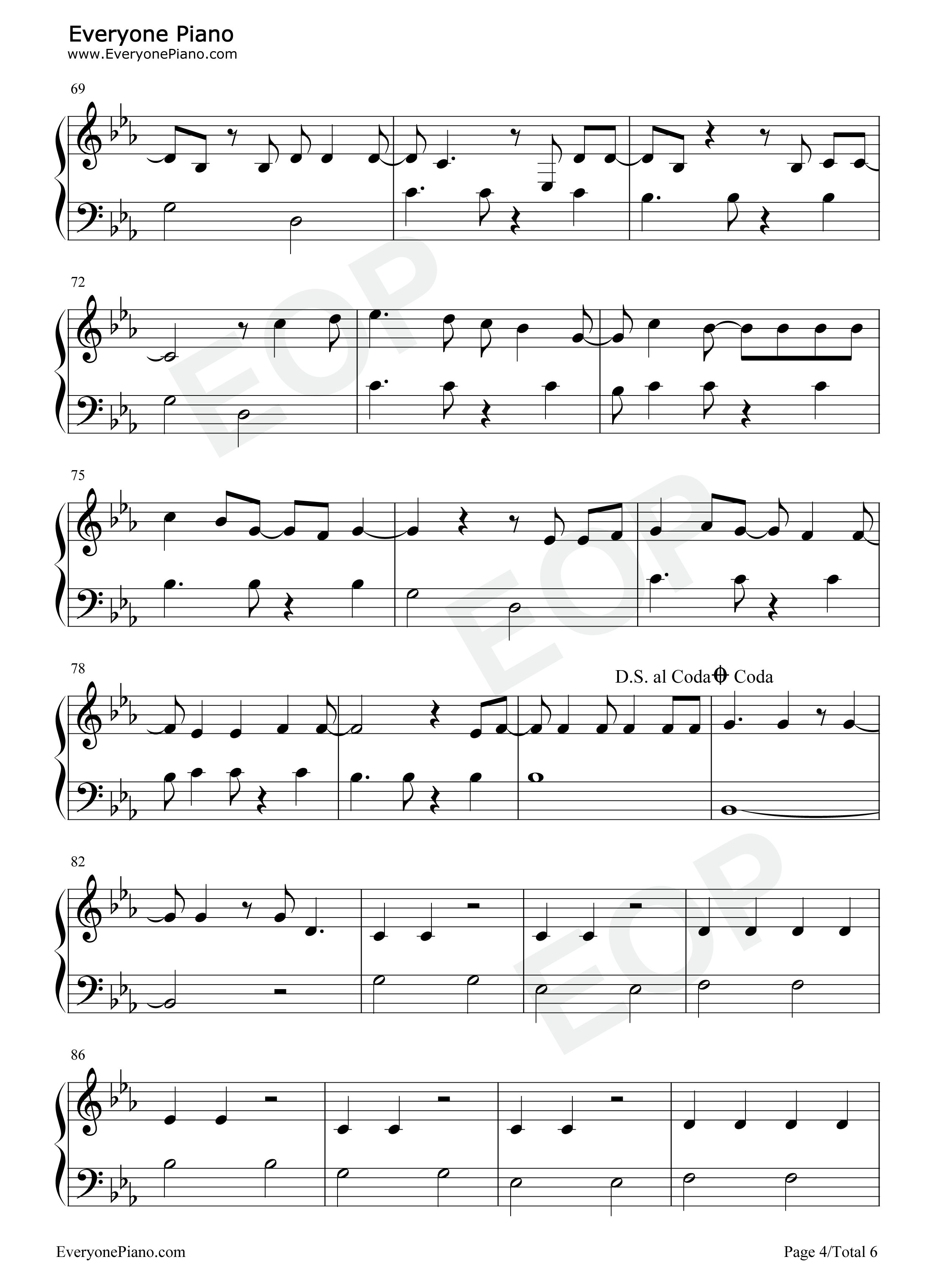 Underdog钢琴谱_Alicia_Keys