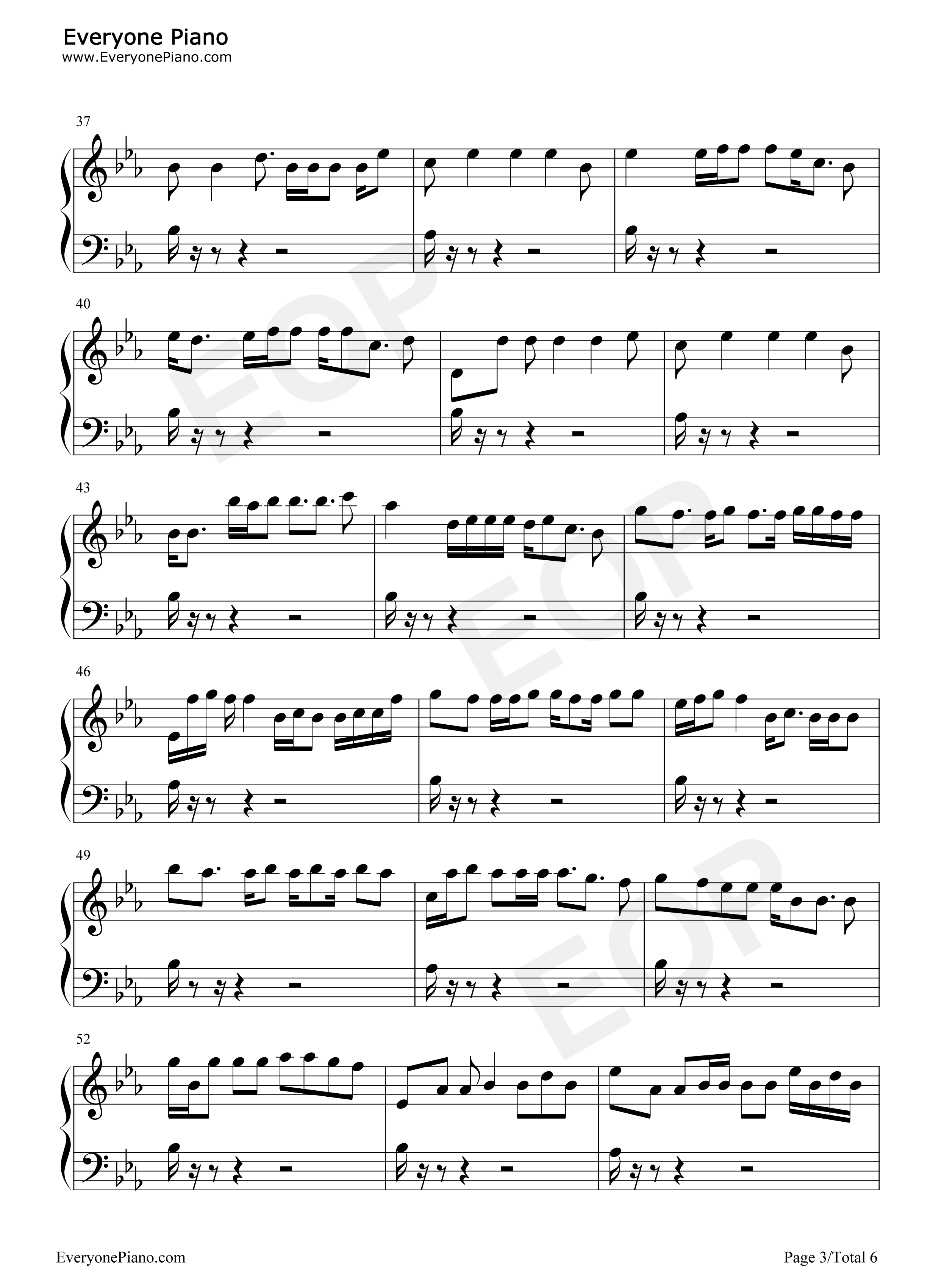 Stupid_Love钢琴谱_Lady_Gaga