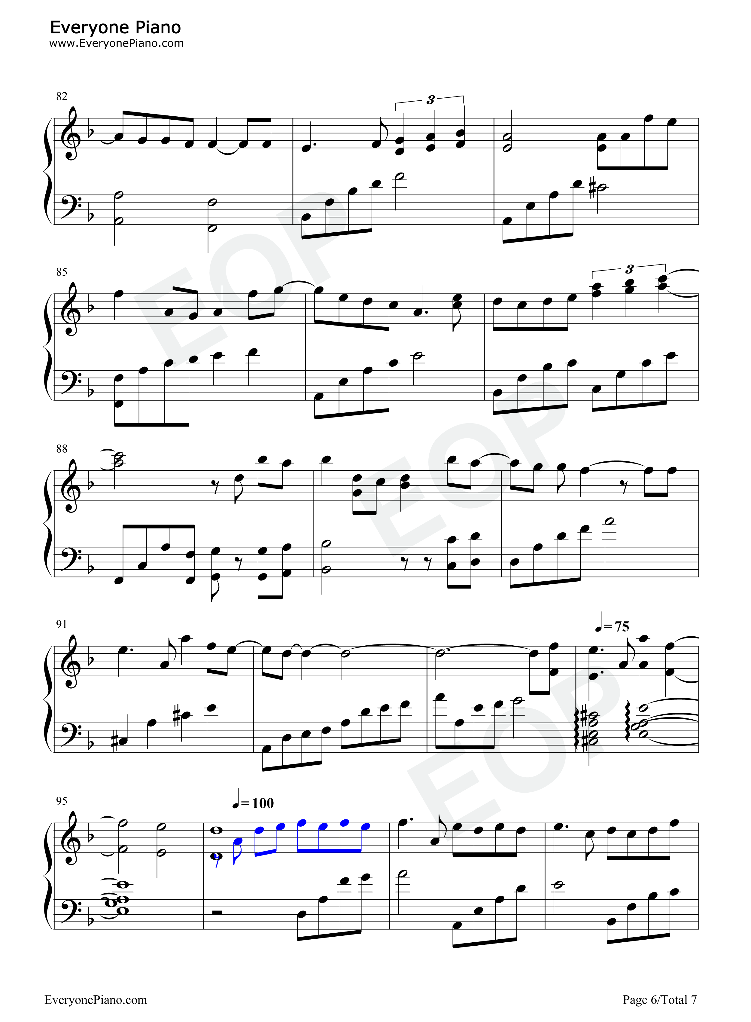 昙花一现雨及时钢琴谱_周深_郑云龙