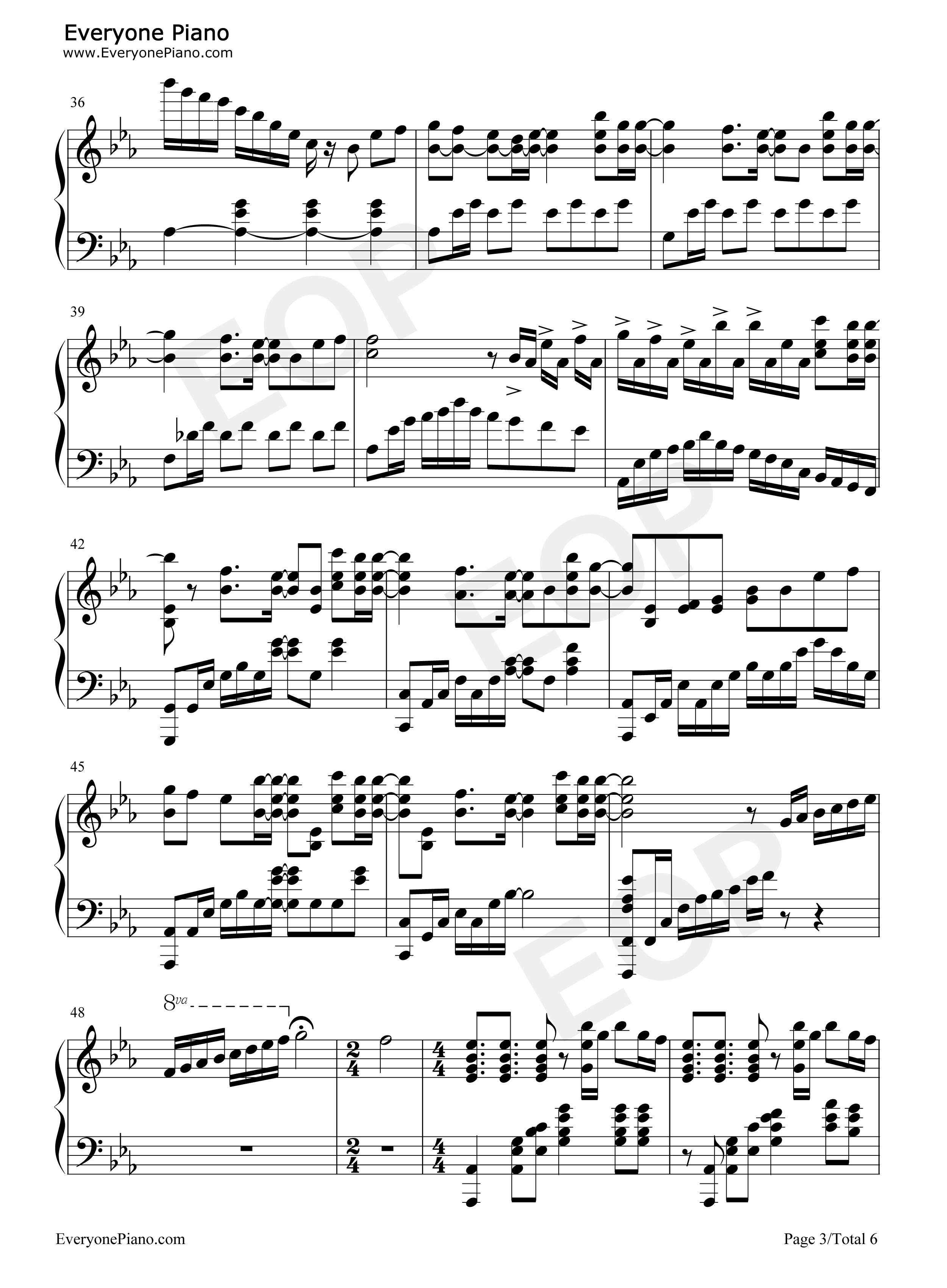 Sad_Machine钢琴谱_Porter_Robinson