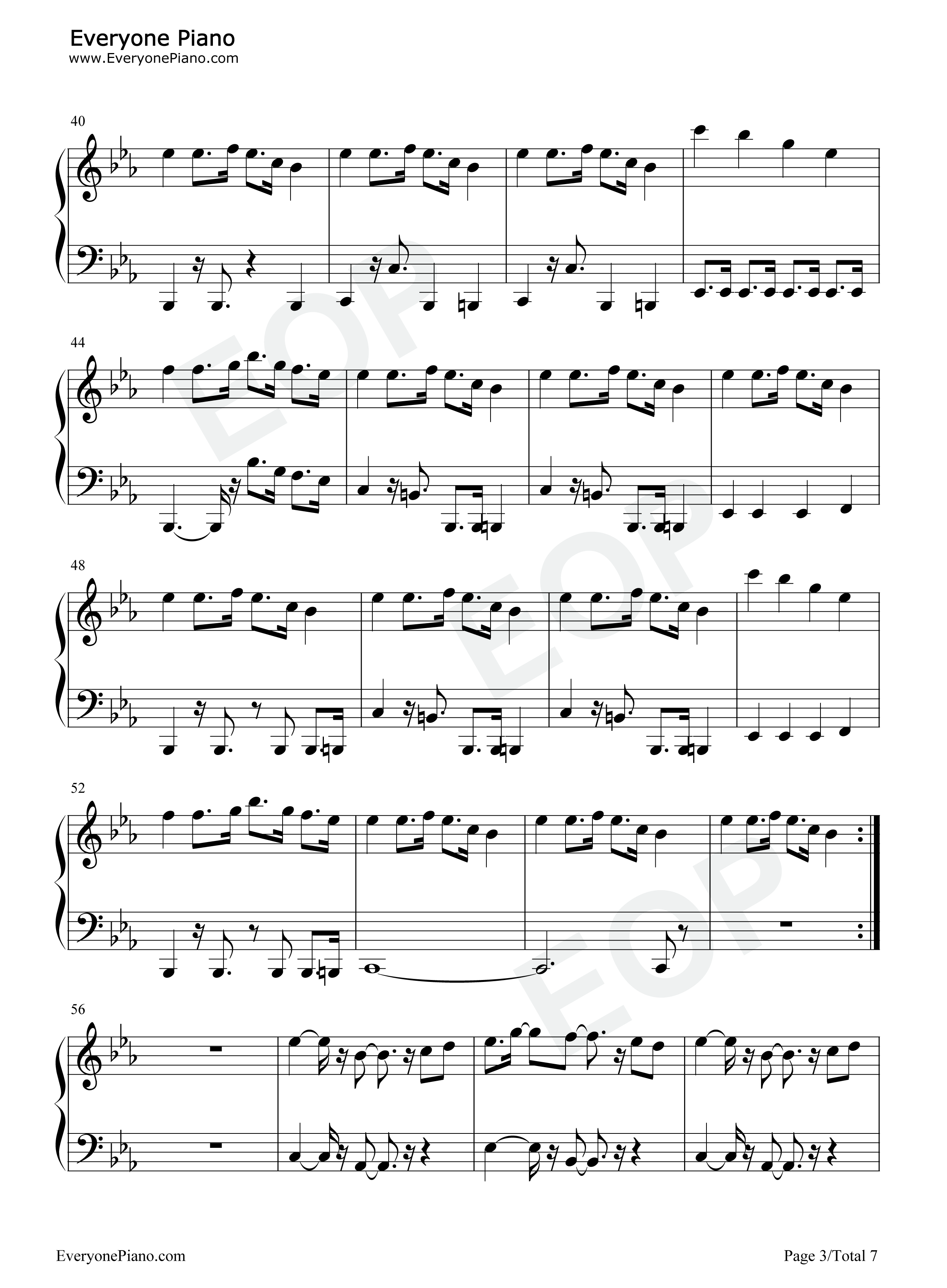 Windfall钢琴谱_TheFatRat