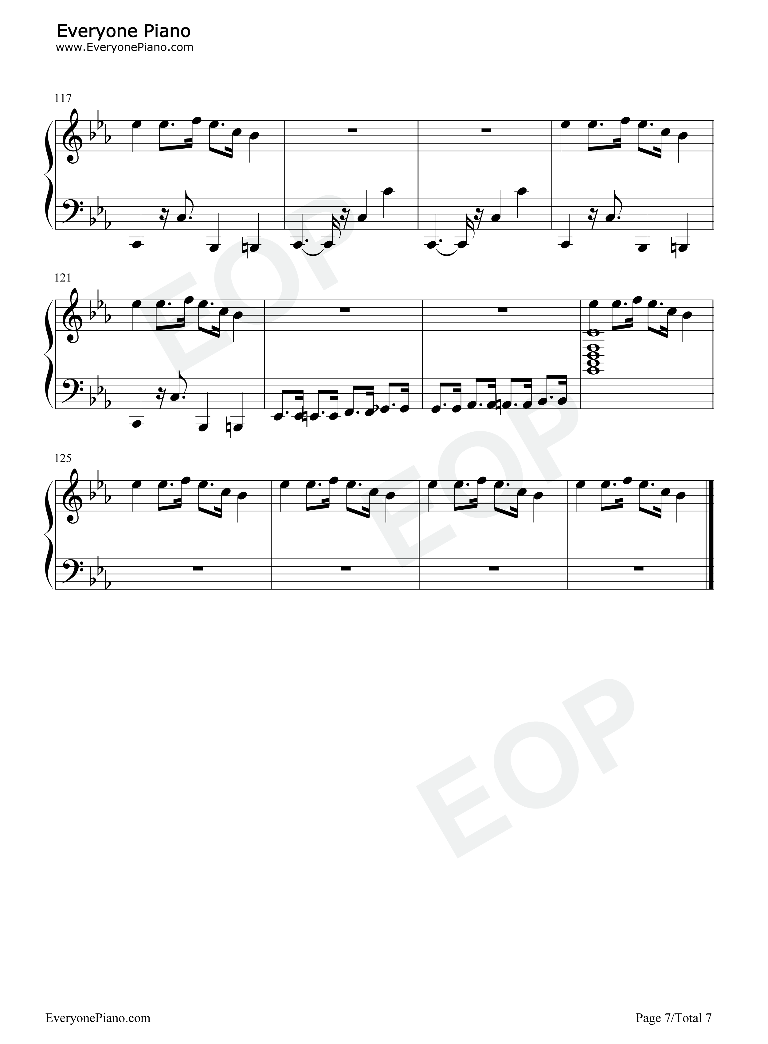 Windfall钢琴谱_TheFatRat