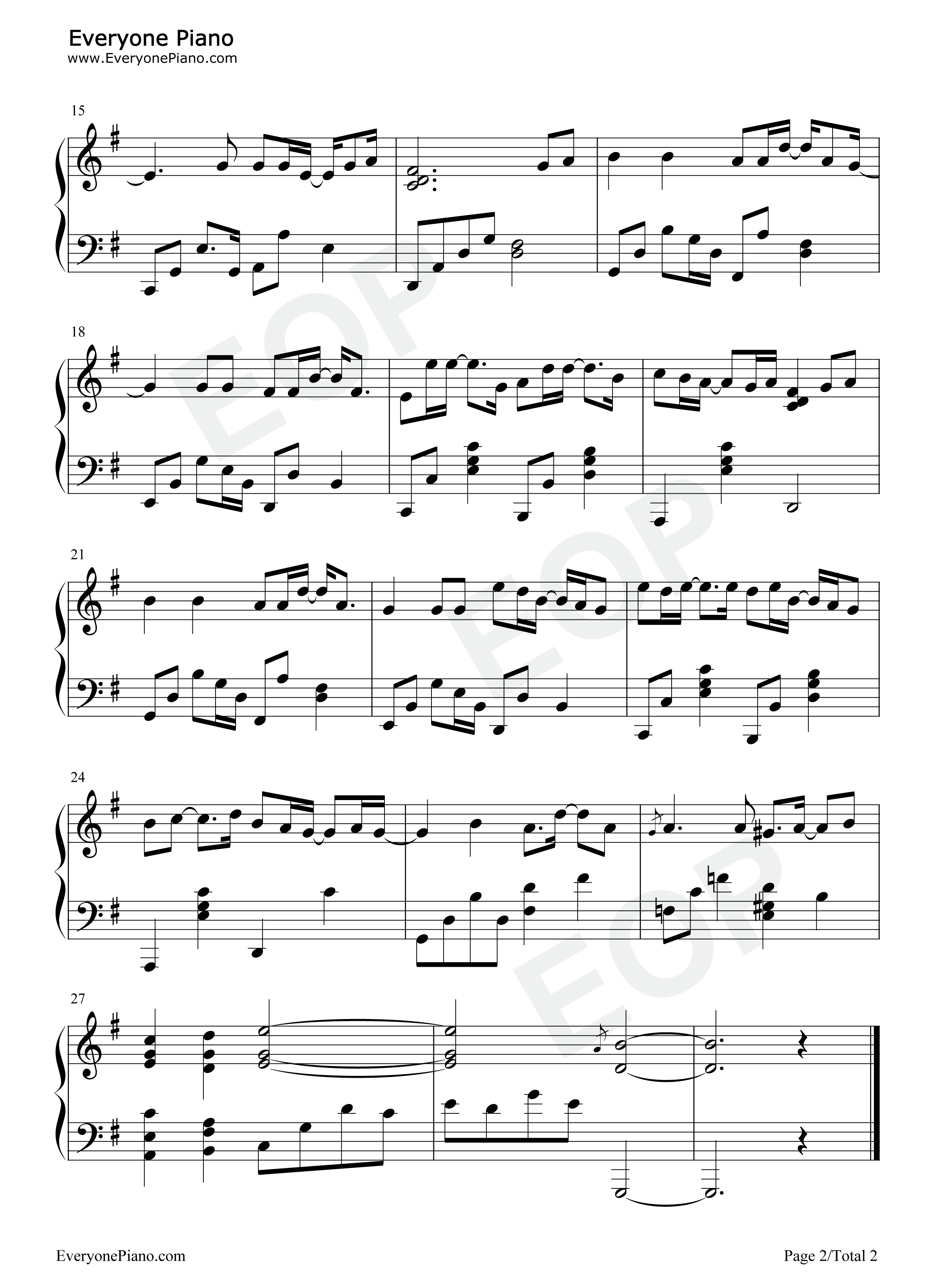 越爱越痛钢琴谱_皮拉瓦·山坡提拉