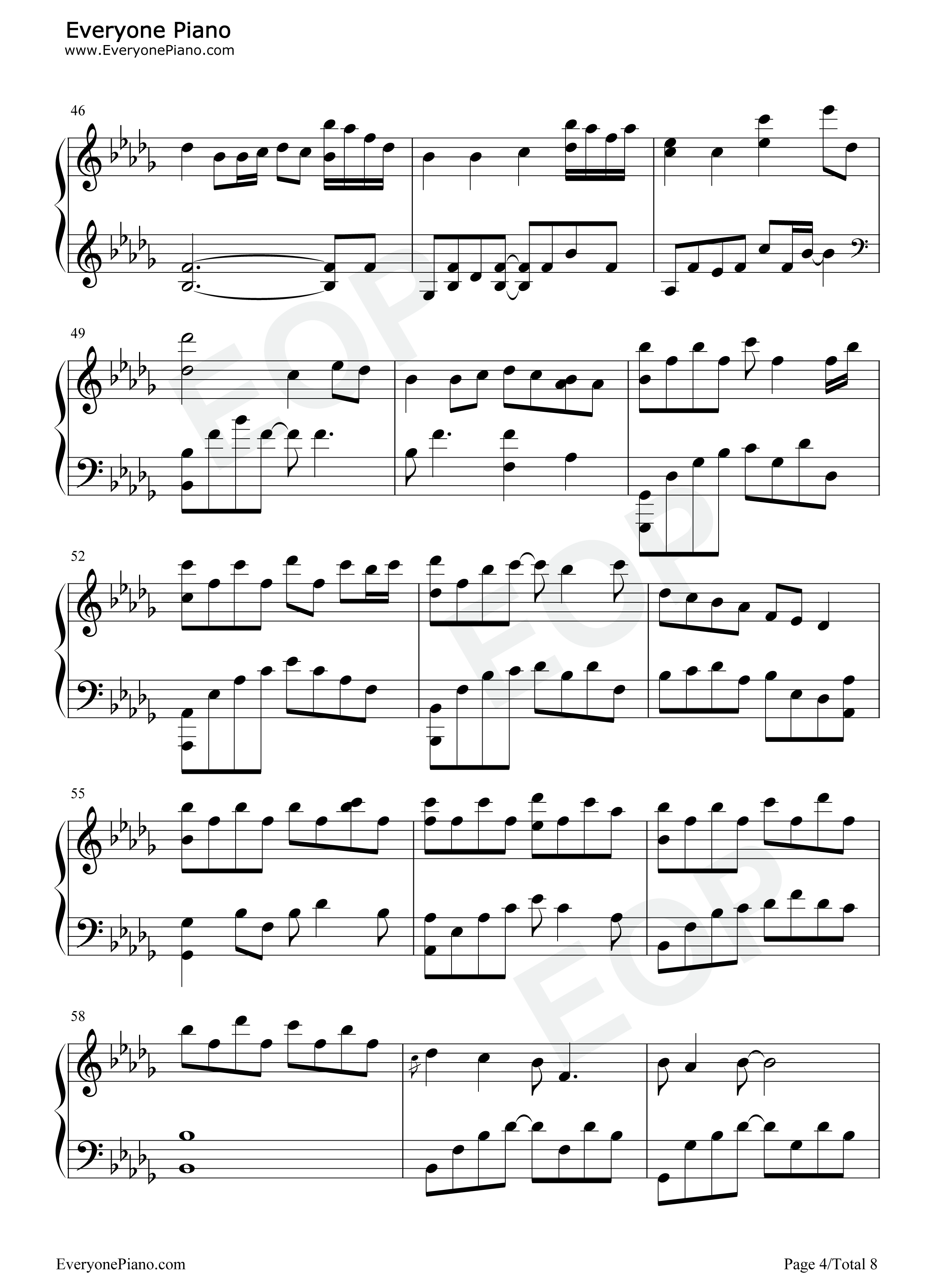 叹郁孤钢琴谱_霄磊