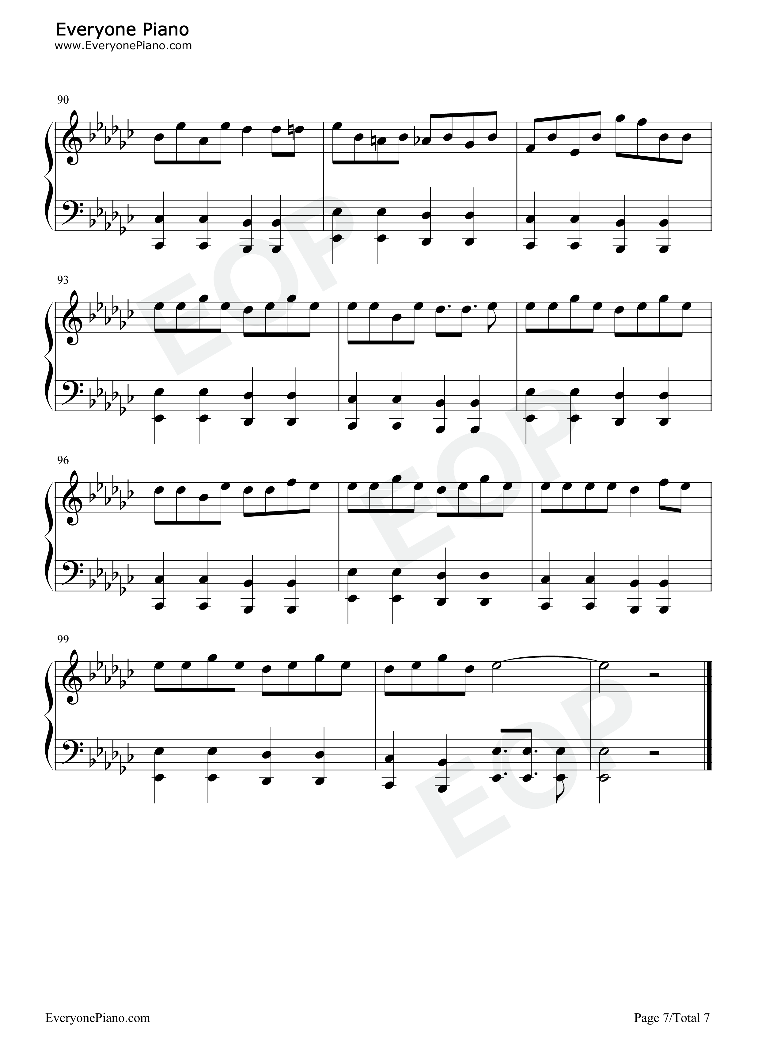 达拉崩吧钢琴谱_洛天依_言和