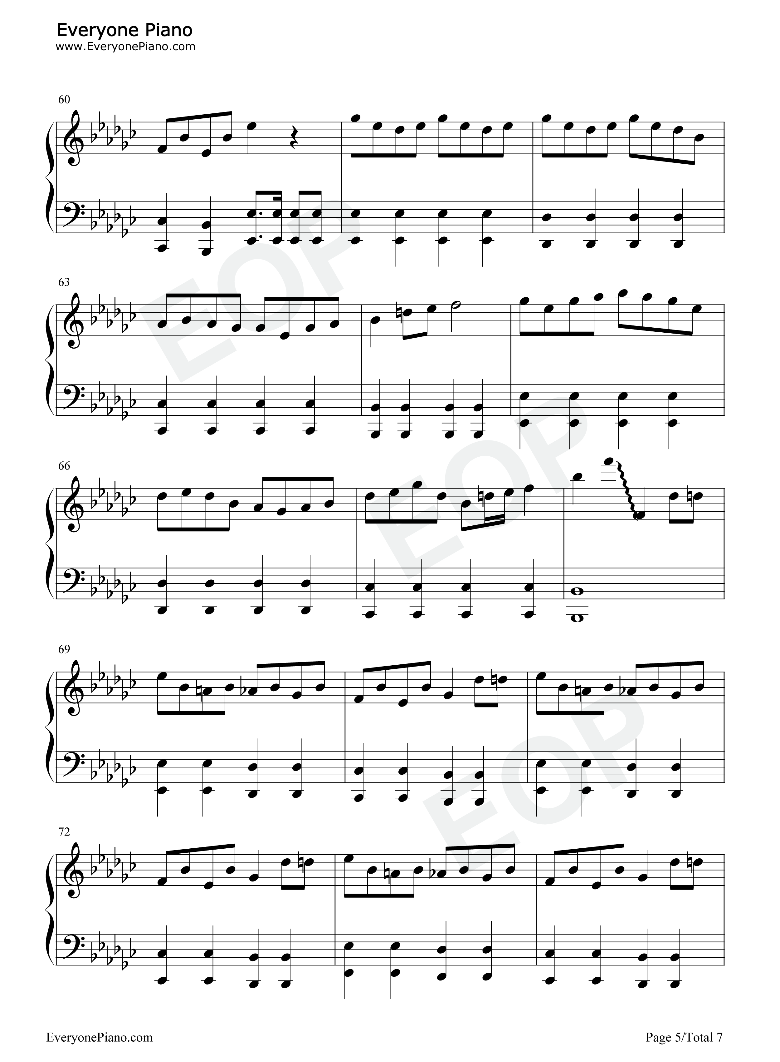 达拉崩吧钢琴谱_洛天依_言和