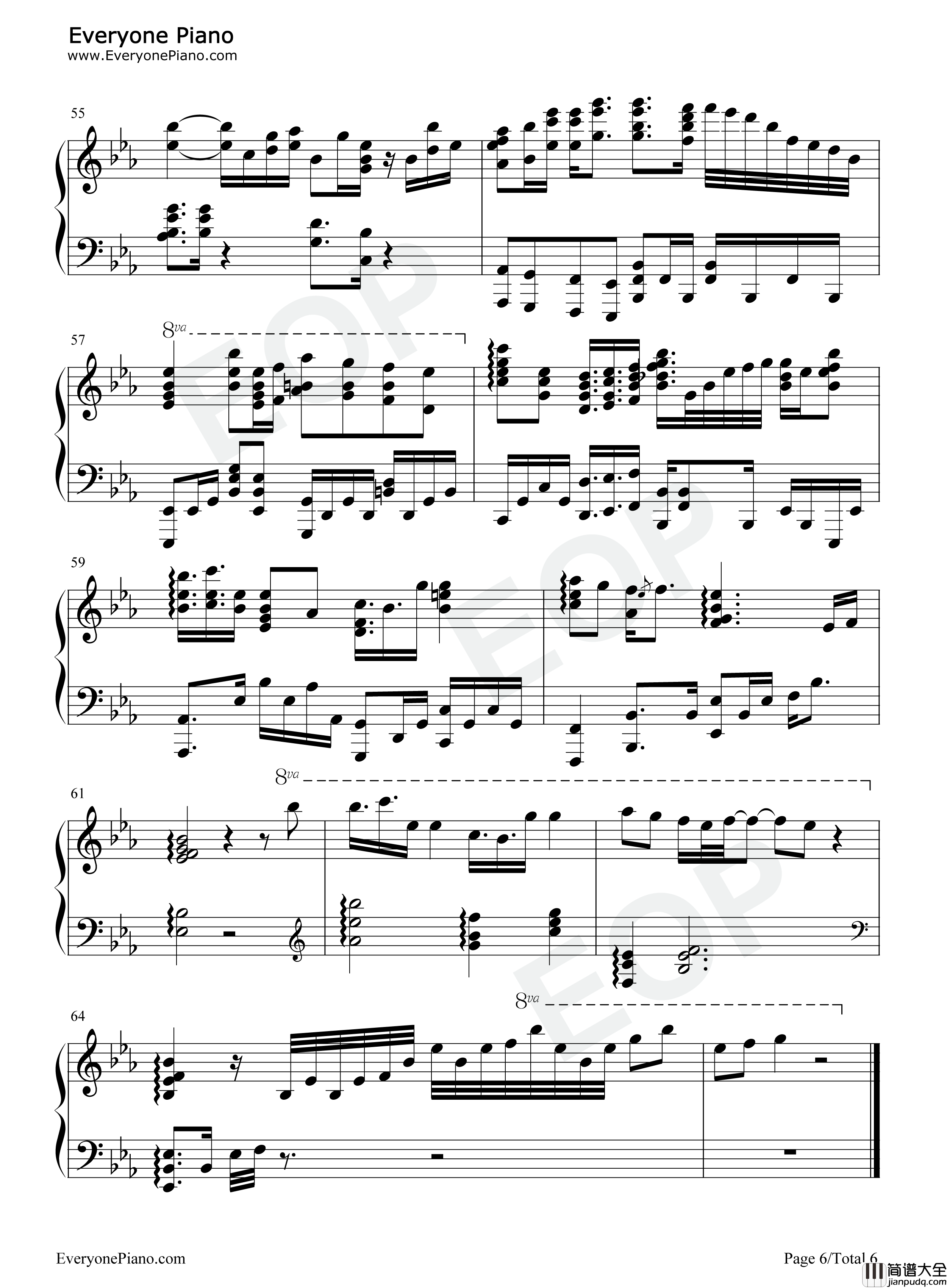 雪花落下钢琴谱_周深