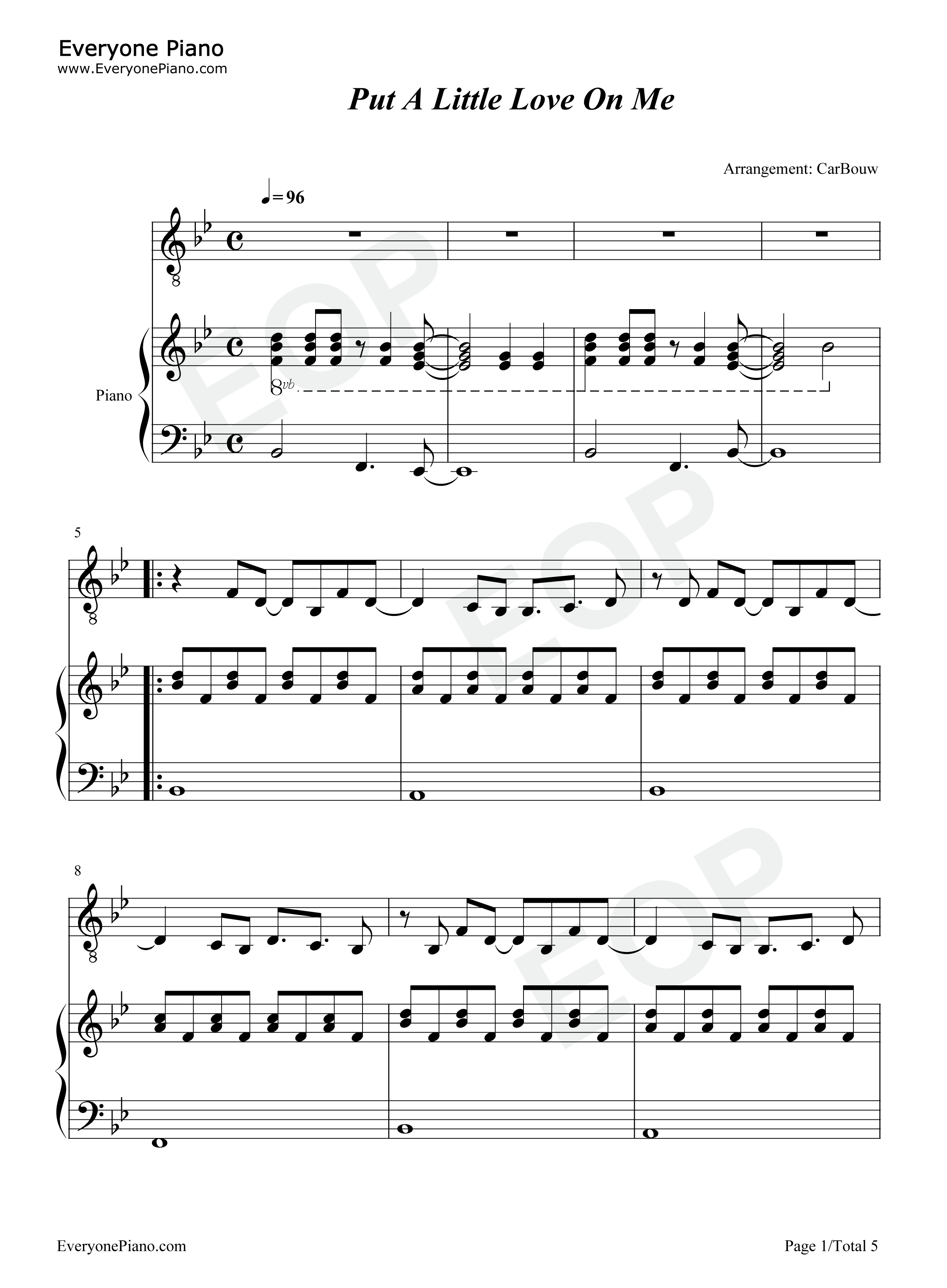 Put_A_Little_Love_On_Me钢琴谱_Niall_Horan