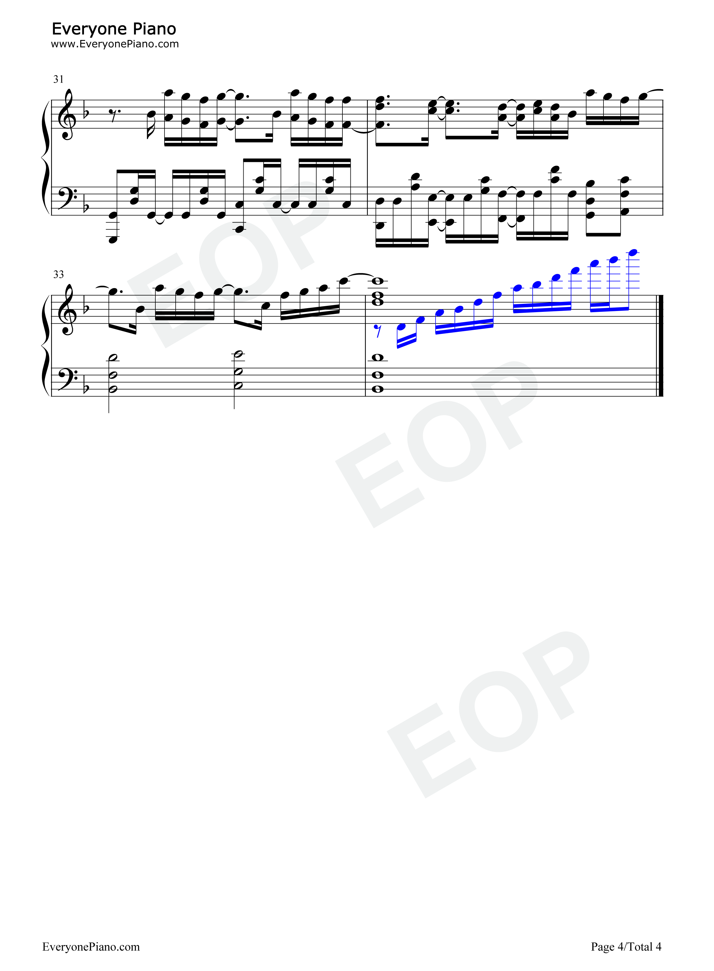 Last_Chapter钢琴谱_Nano_Ripe