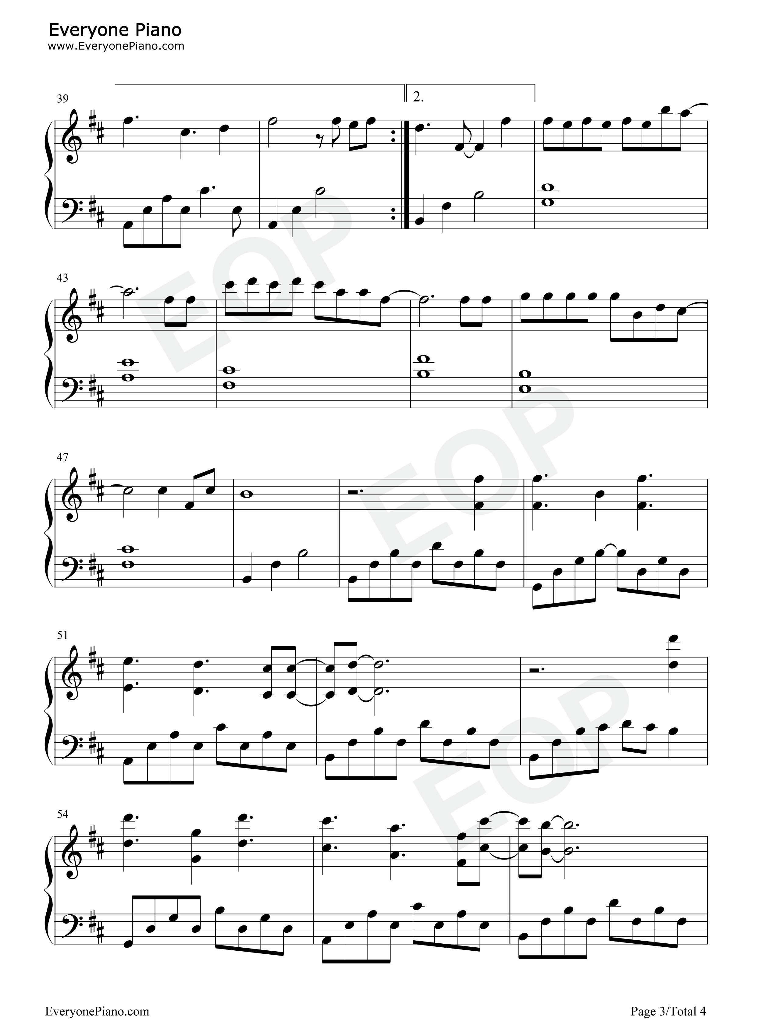 纸船钢琴谱_薛之谦_郁可唯