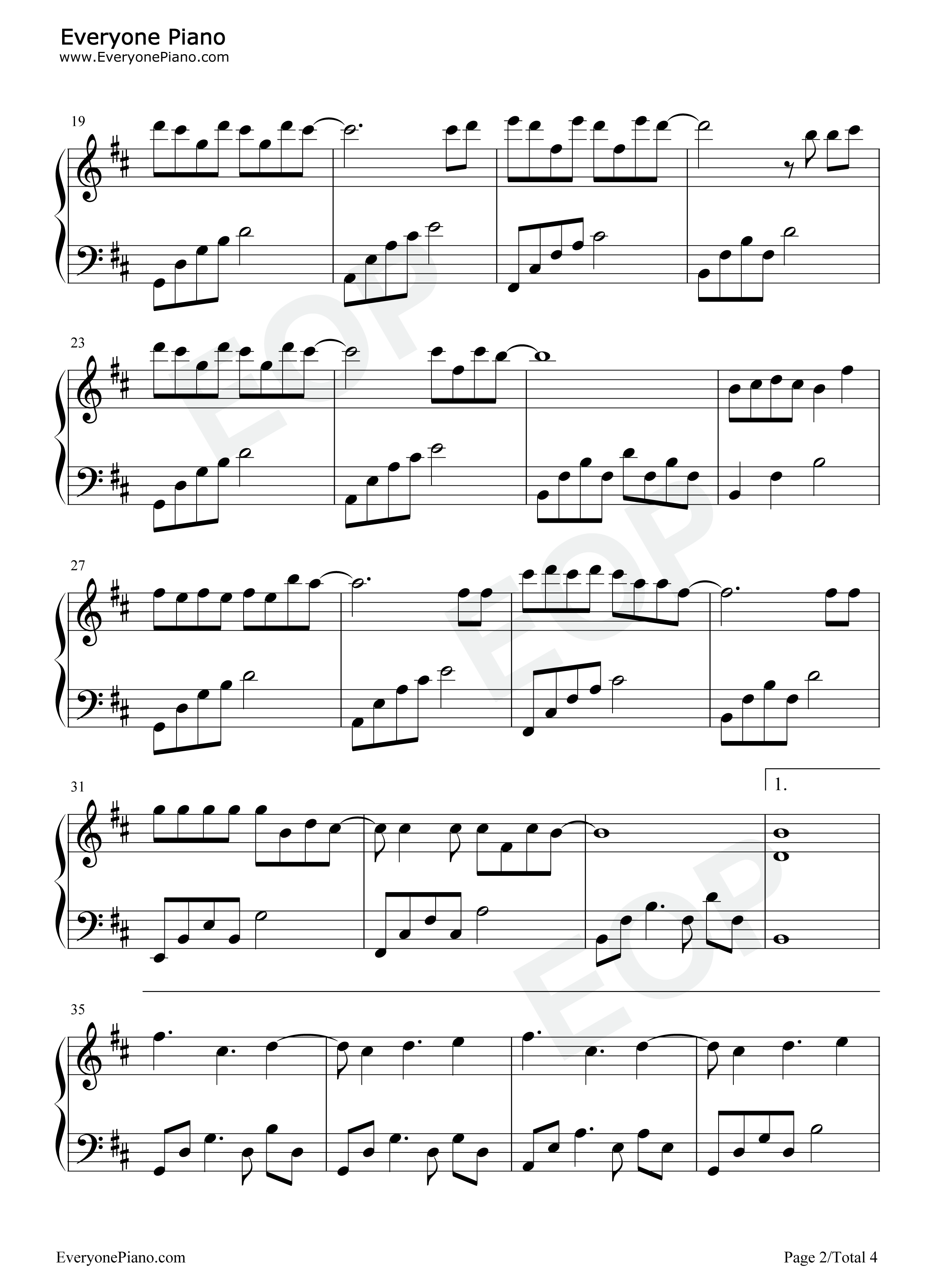 纸船钢琴谱_薛之谦_郁可唯