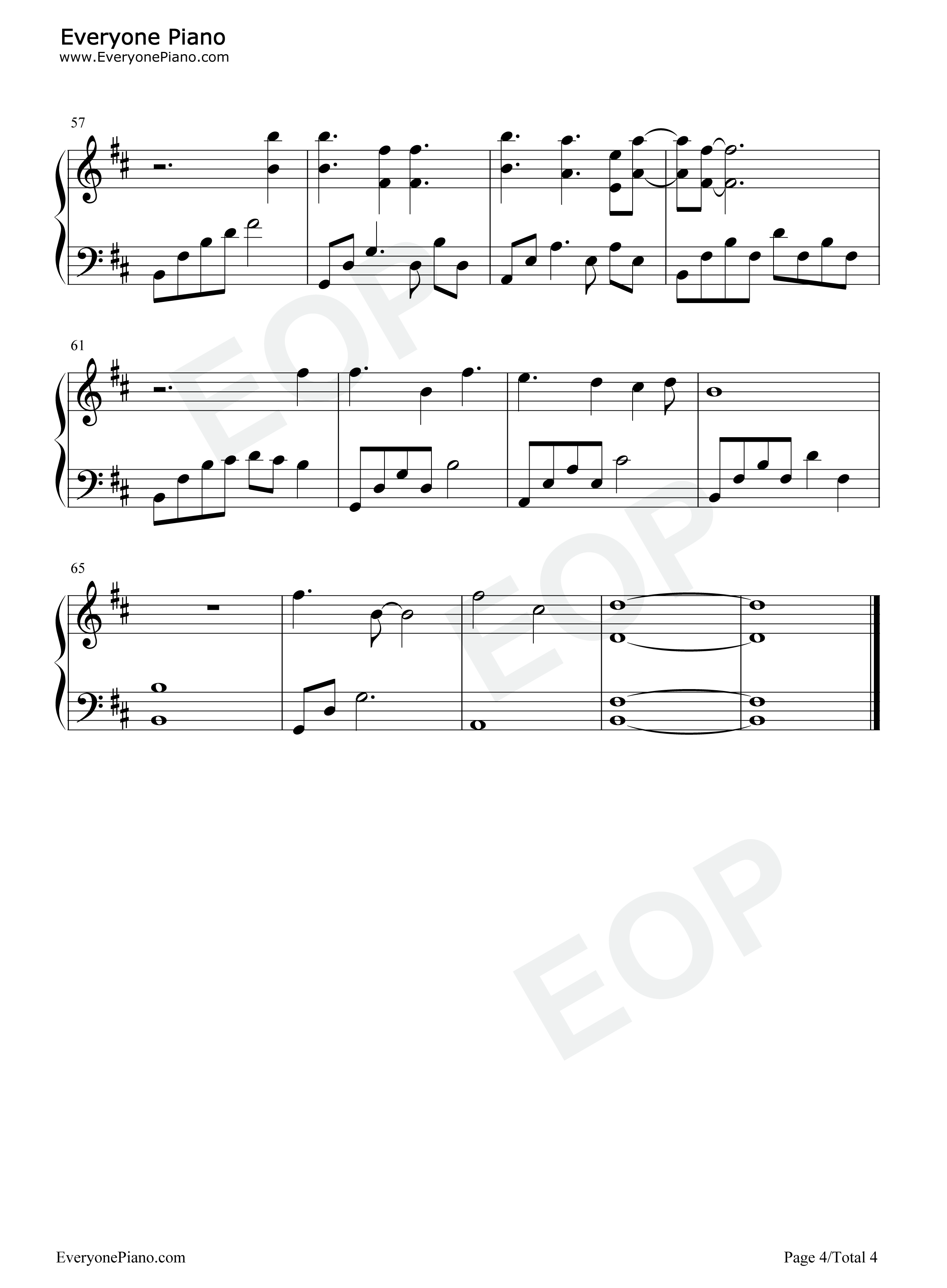 纸船钢琴谱_薛之谦_郁可唯