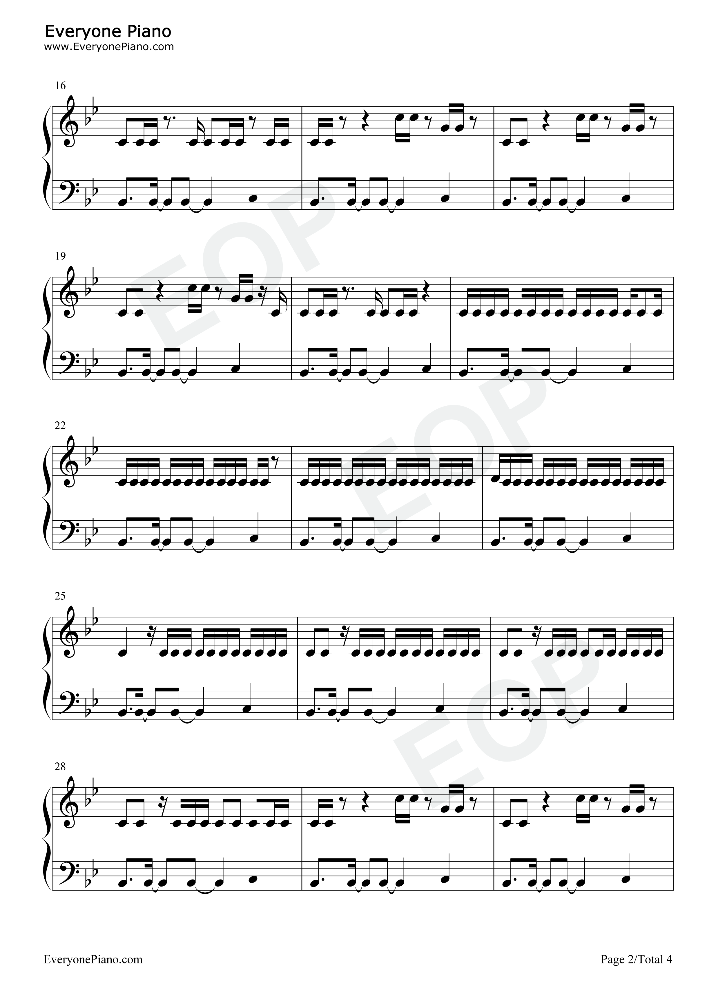 Savage钢琴谱_Megan_Thee_Stallion