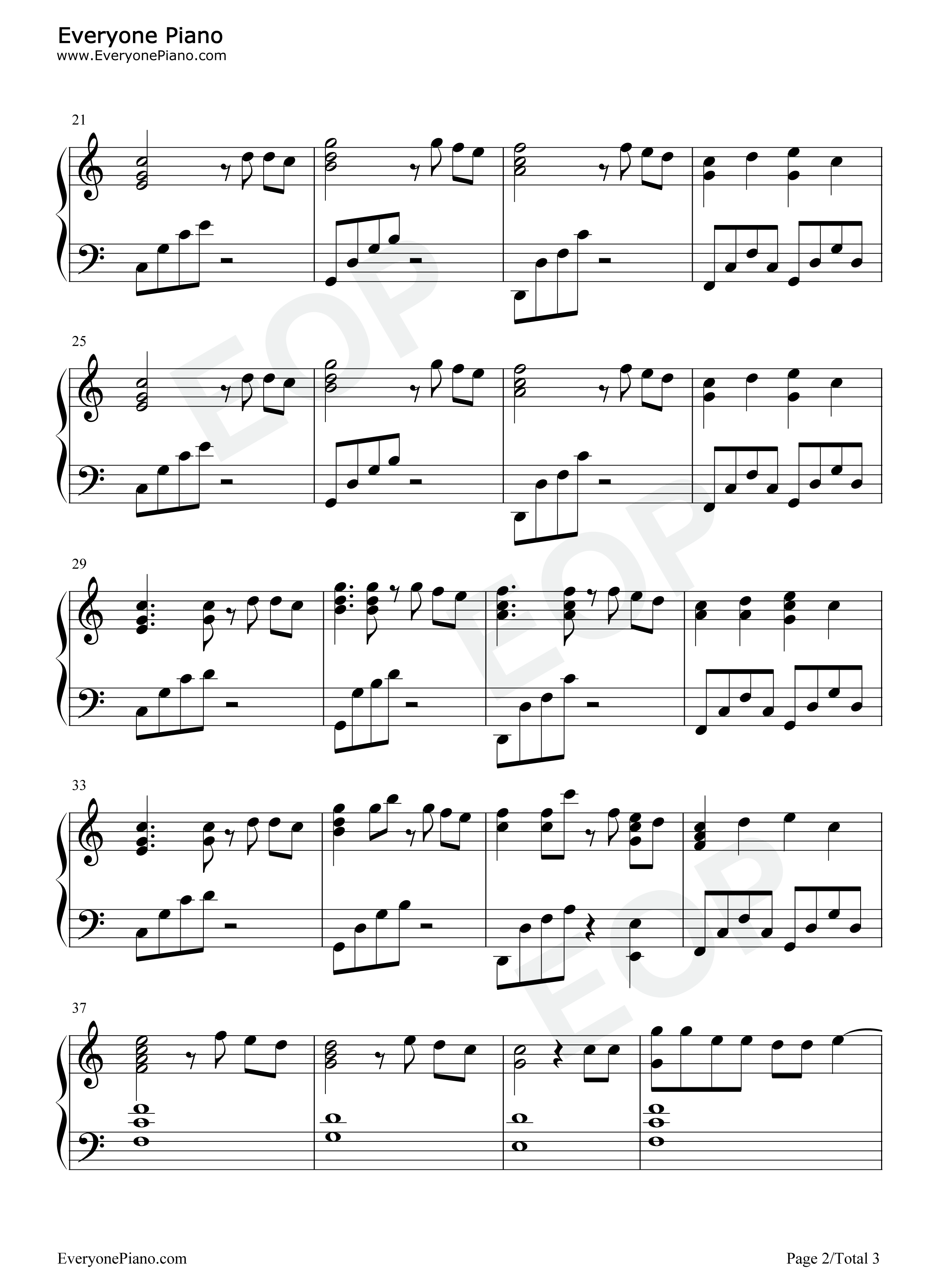 Home钢琴谱_蔡徐坤