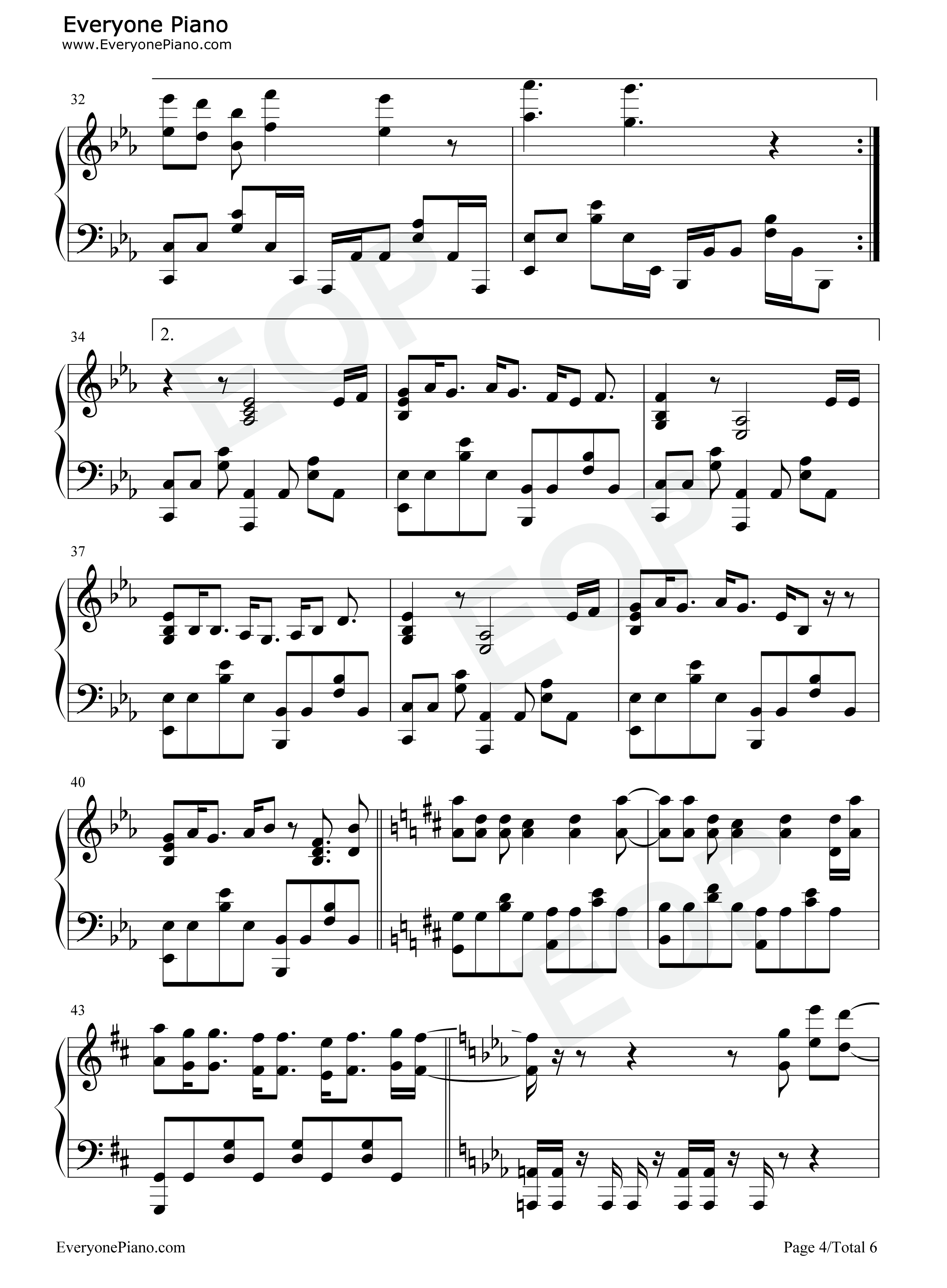 Alive钢琴谱_绫野真白