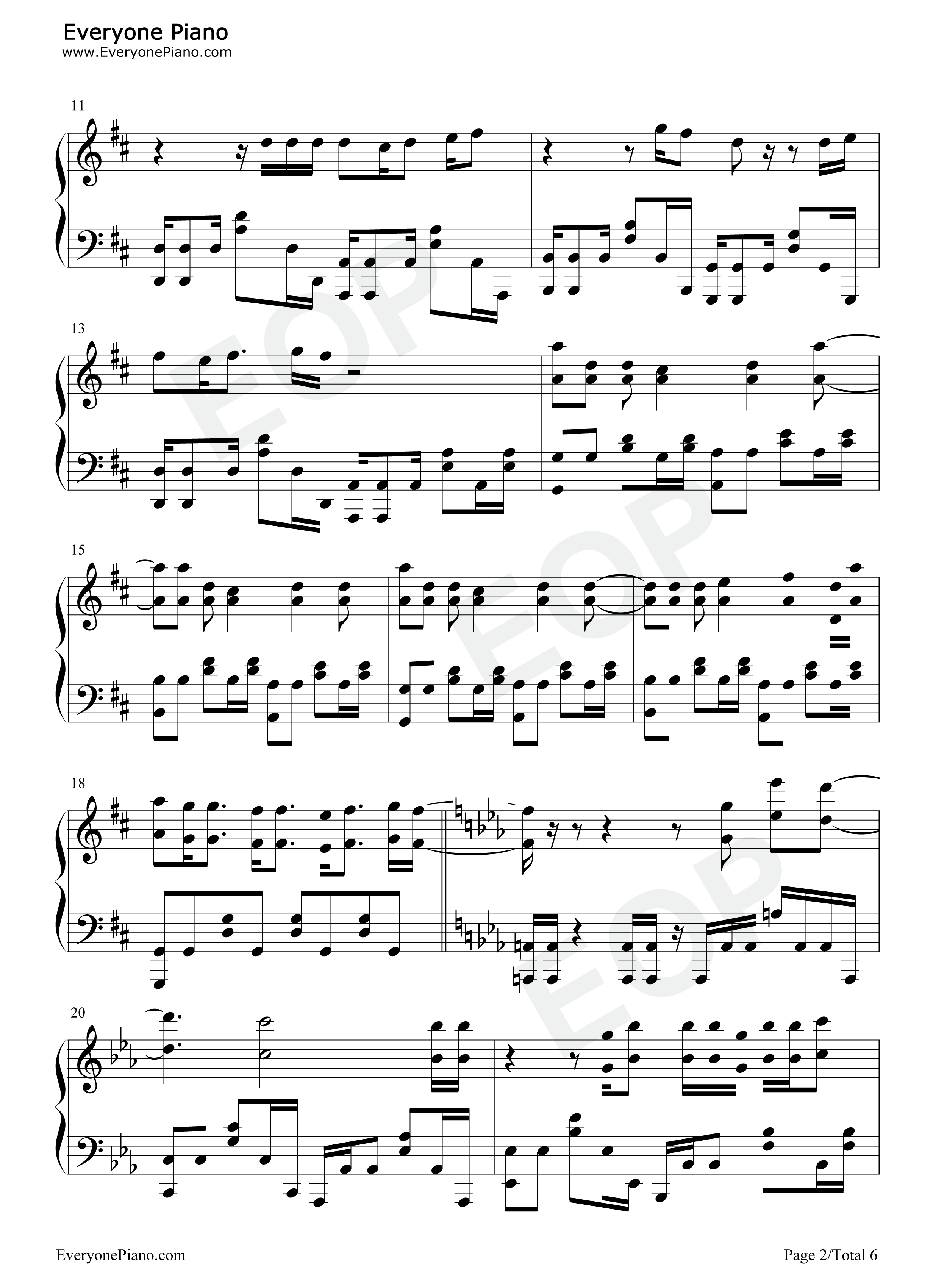 Alive钢琴谱_绫野真白