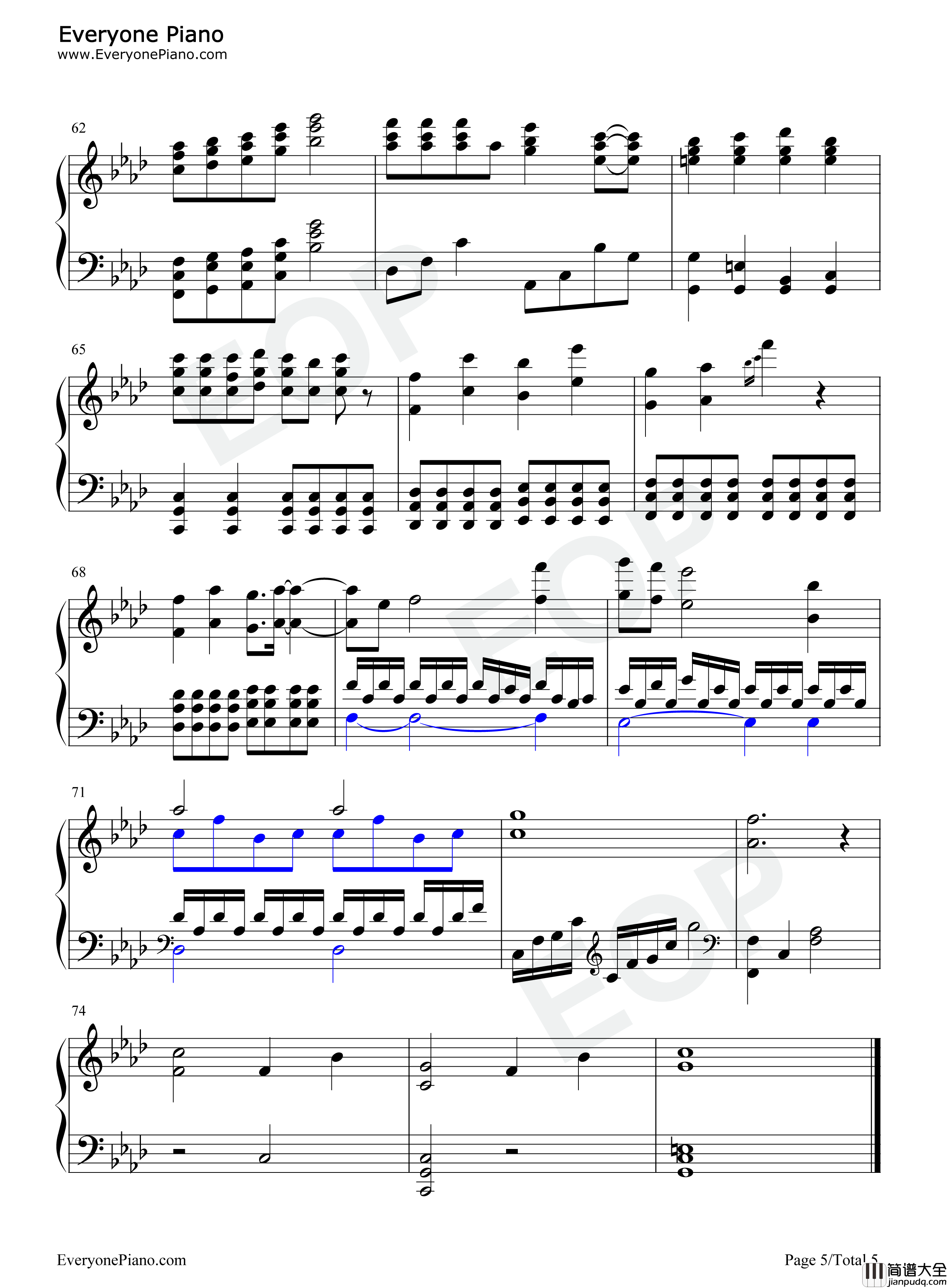 寻光钢琴谱_郑云龙