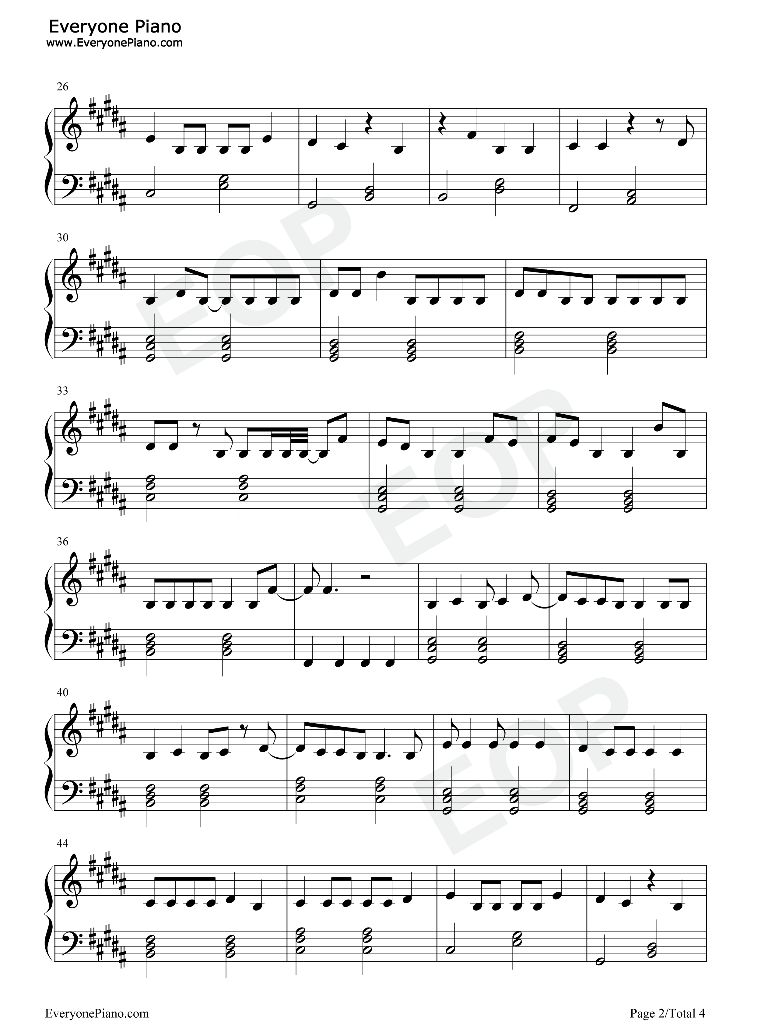 Rojo钢琴谱_J_Balvin