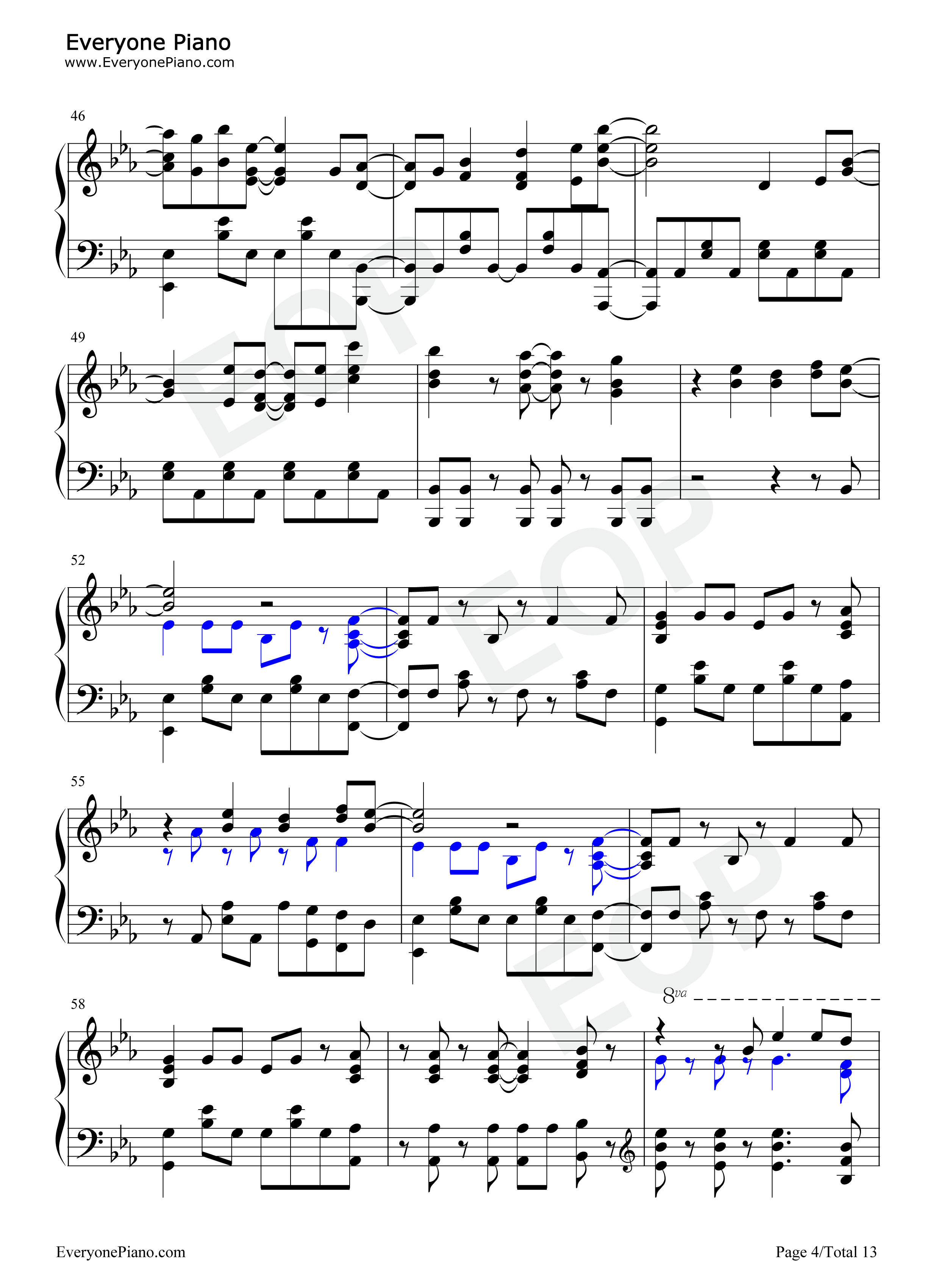 Hero_too钢琴谱_Chrissy_Costanza