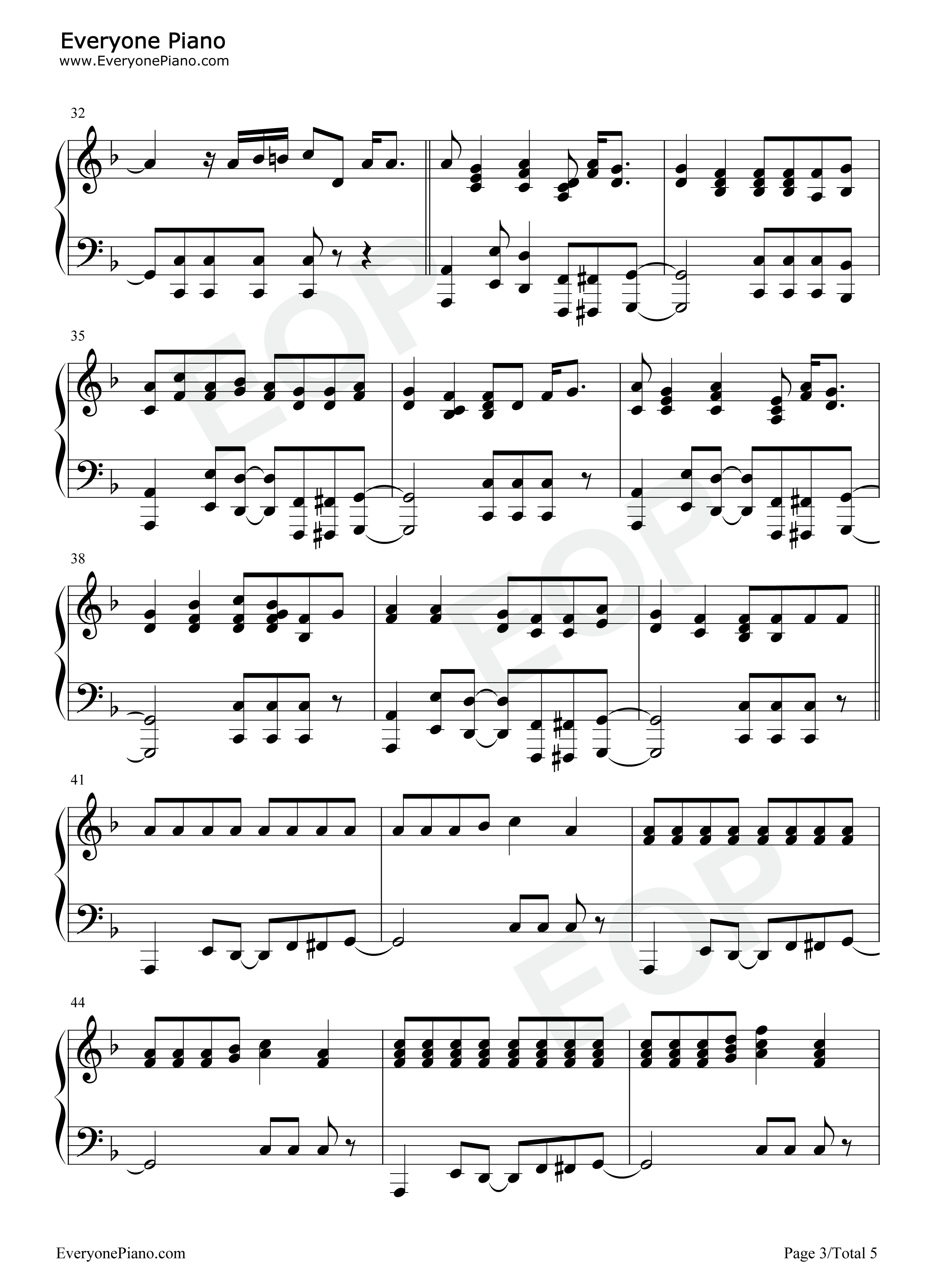 Sunday_Best钢琴谱_Surfaces