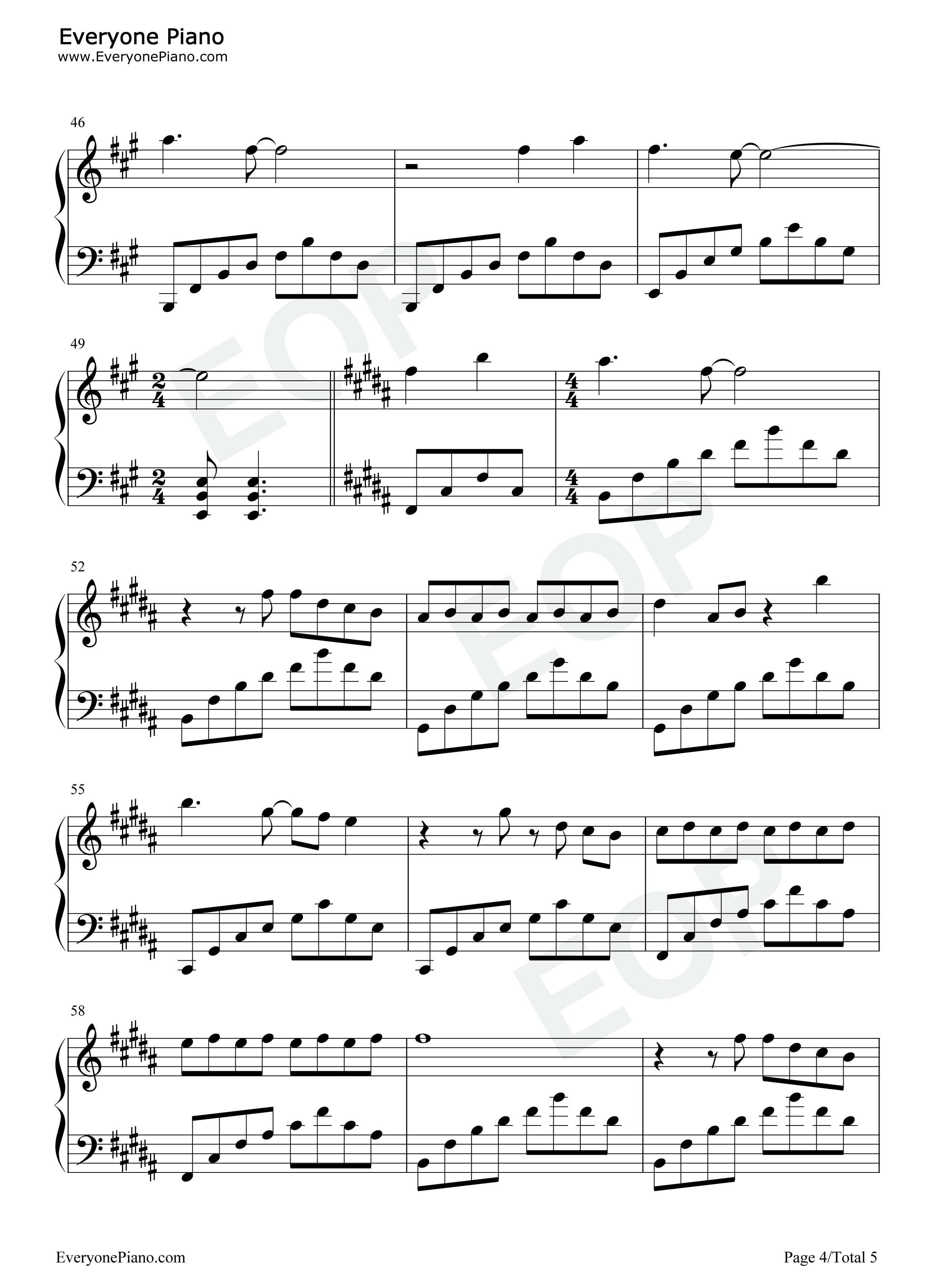 夏洛特烦恼钢琴谱_金志文