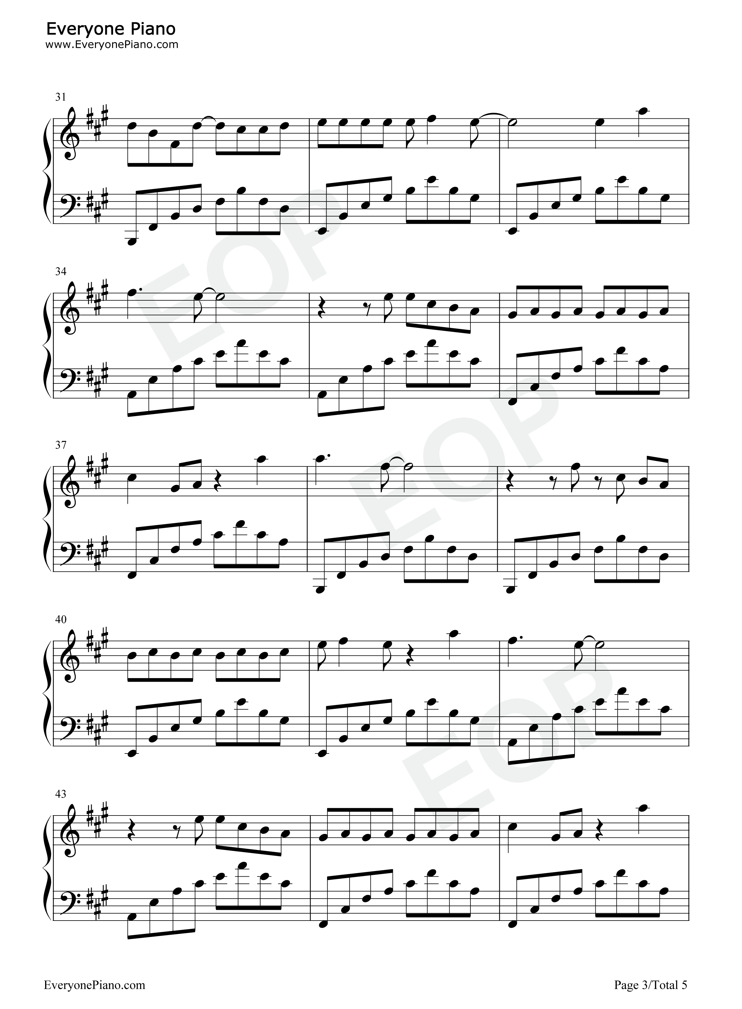 夏洛特烦恼钢琴谱_金志文