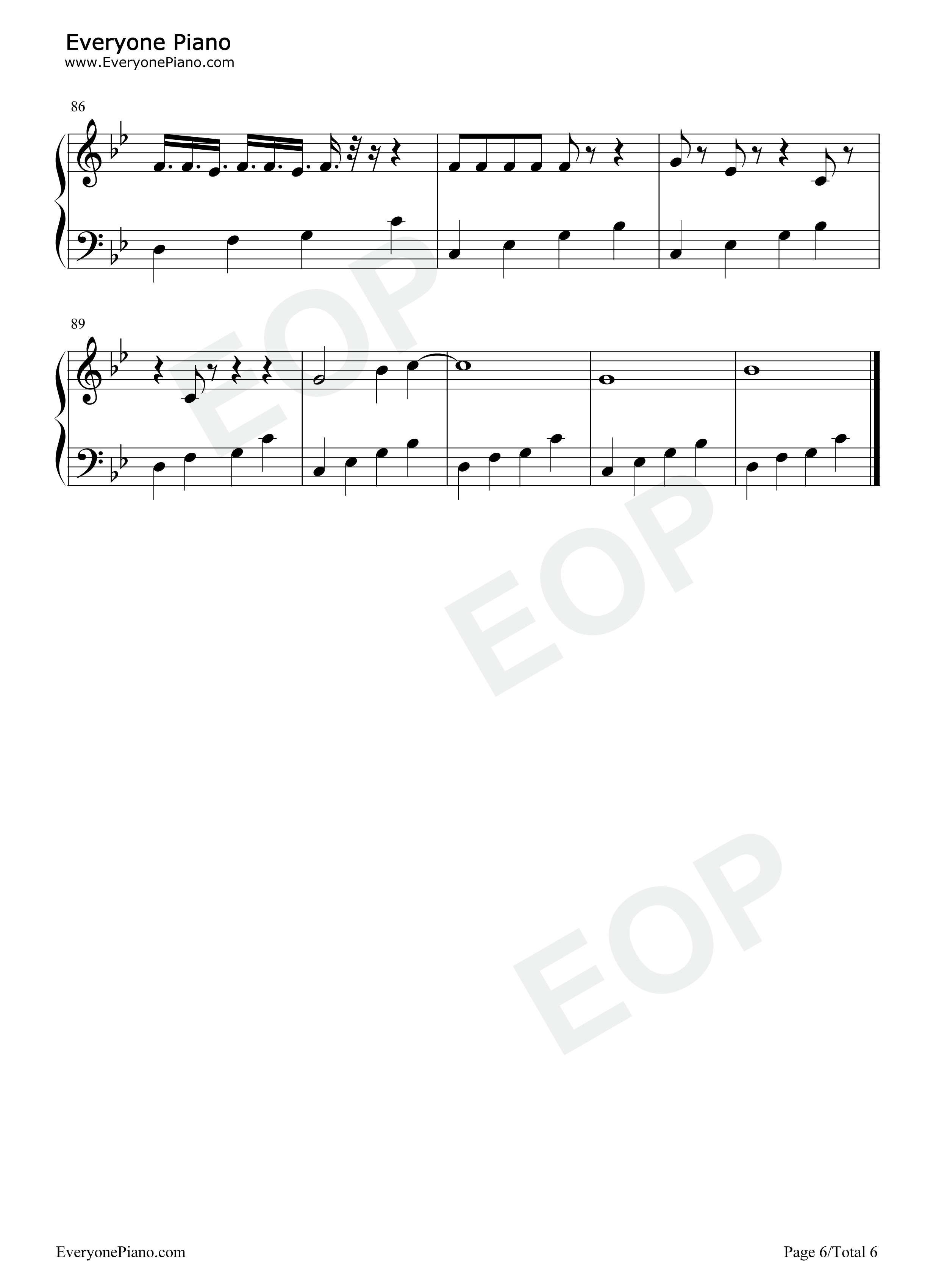 Pain_1993钢琴谱_Drake