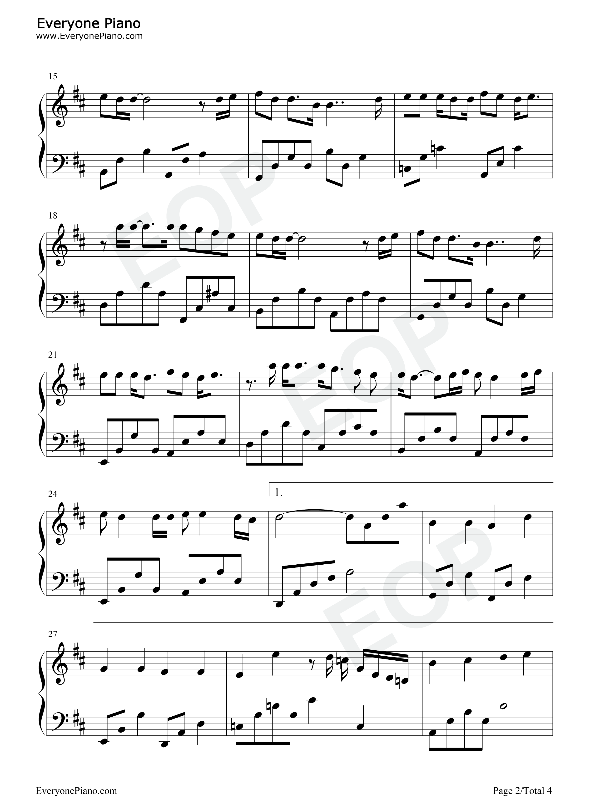 因为寂寞钢琴谱_张艾嘉