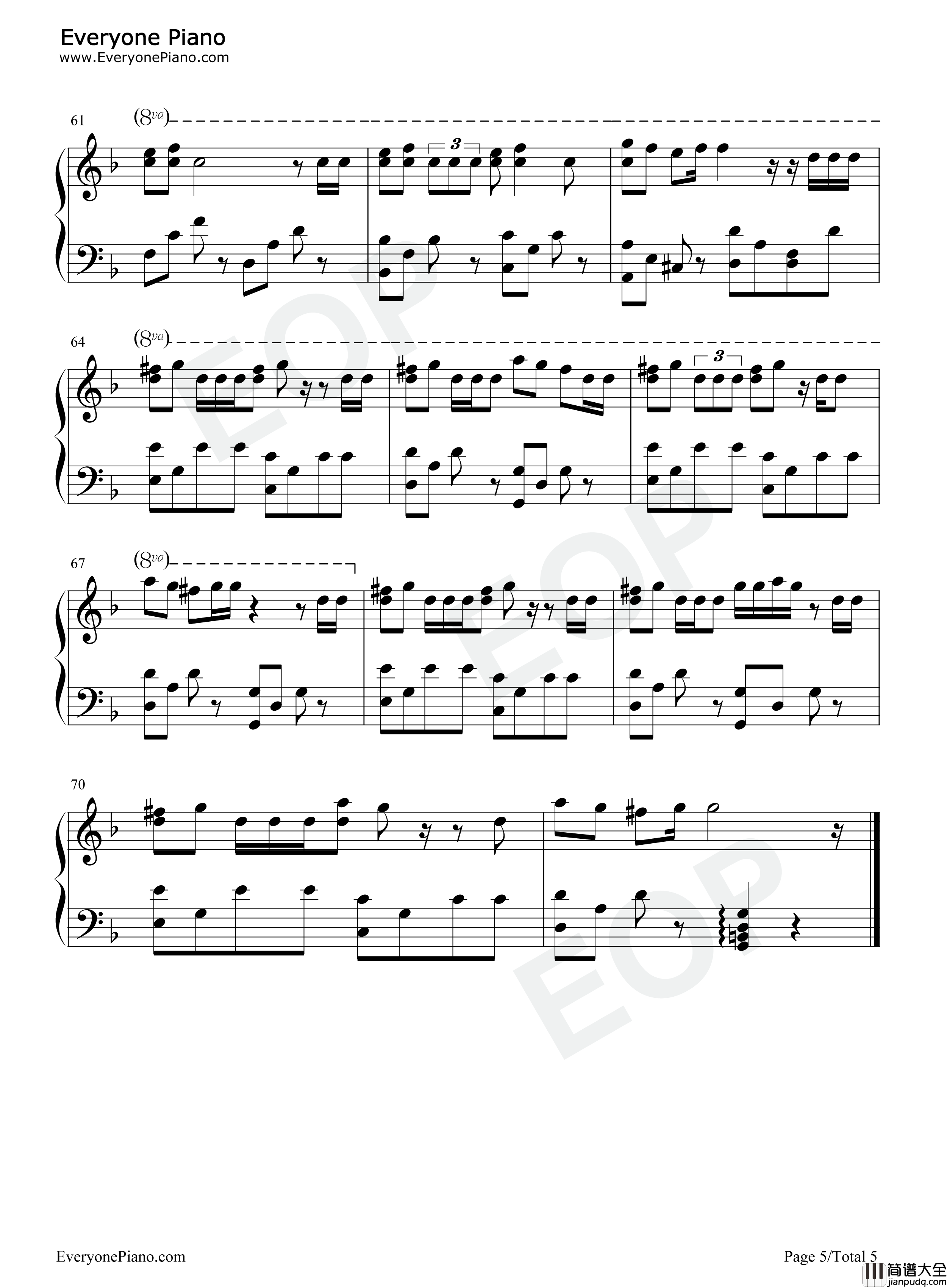 アイロニ钢琴谱_初音ミク_majiko