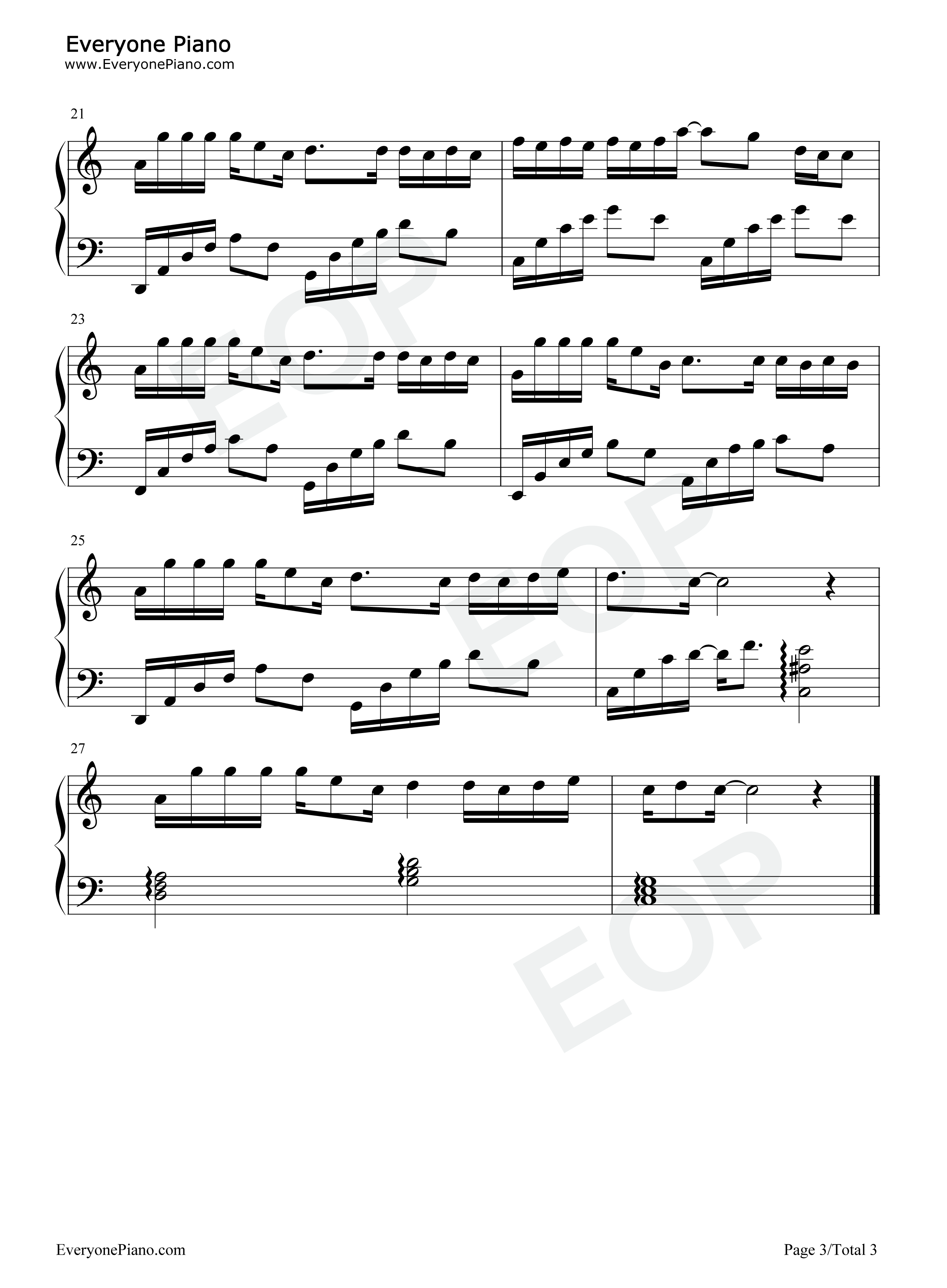 过活钢琴谱_高鱼