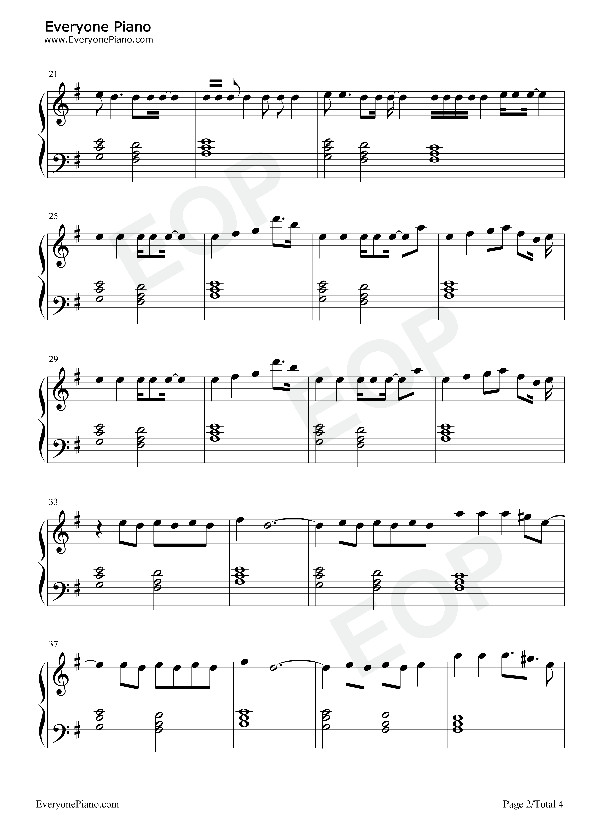 Babylon钢琴谱_Lady_Gaga