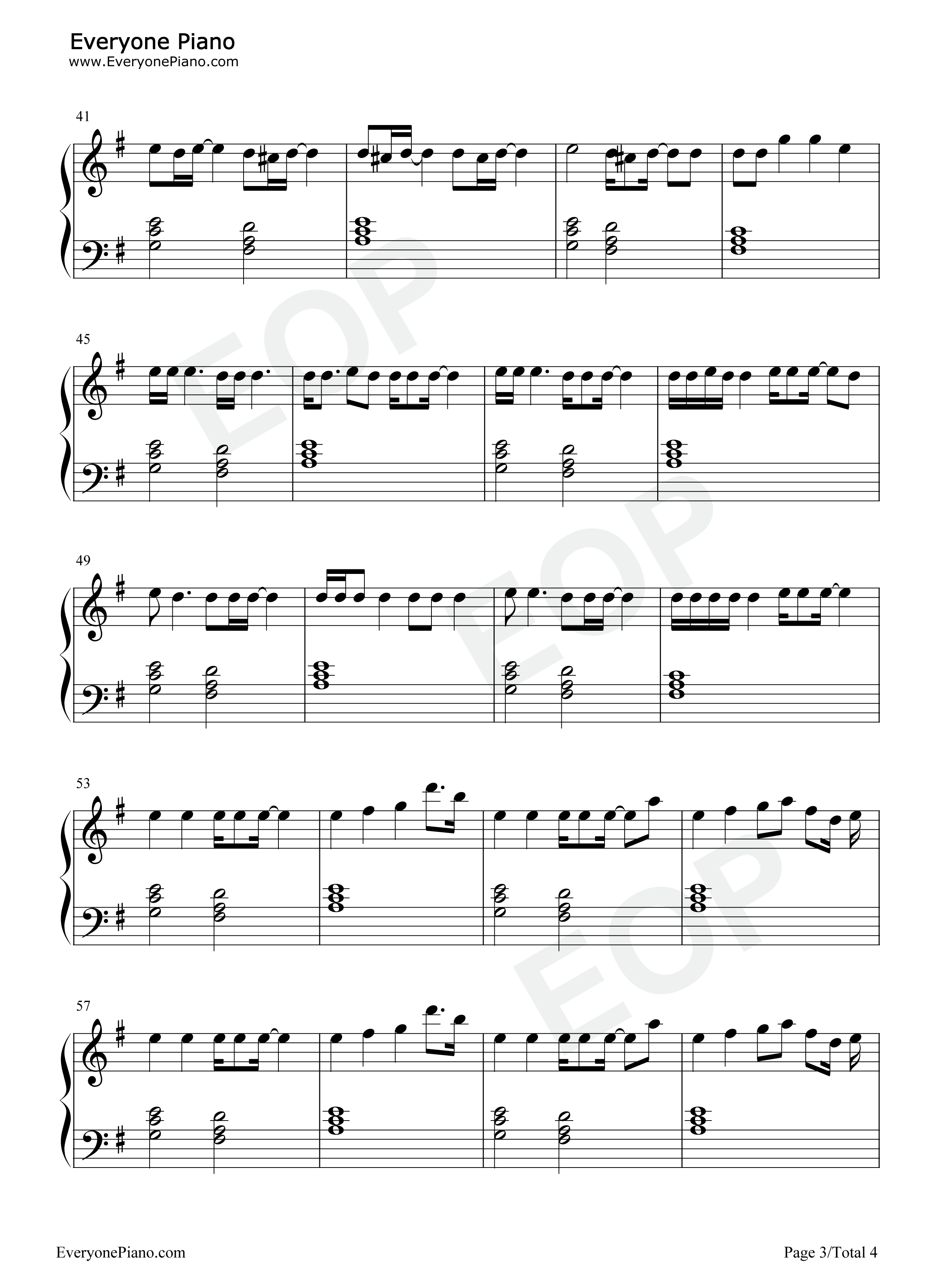 Babylon钢琴谱_Lady_Gaga