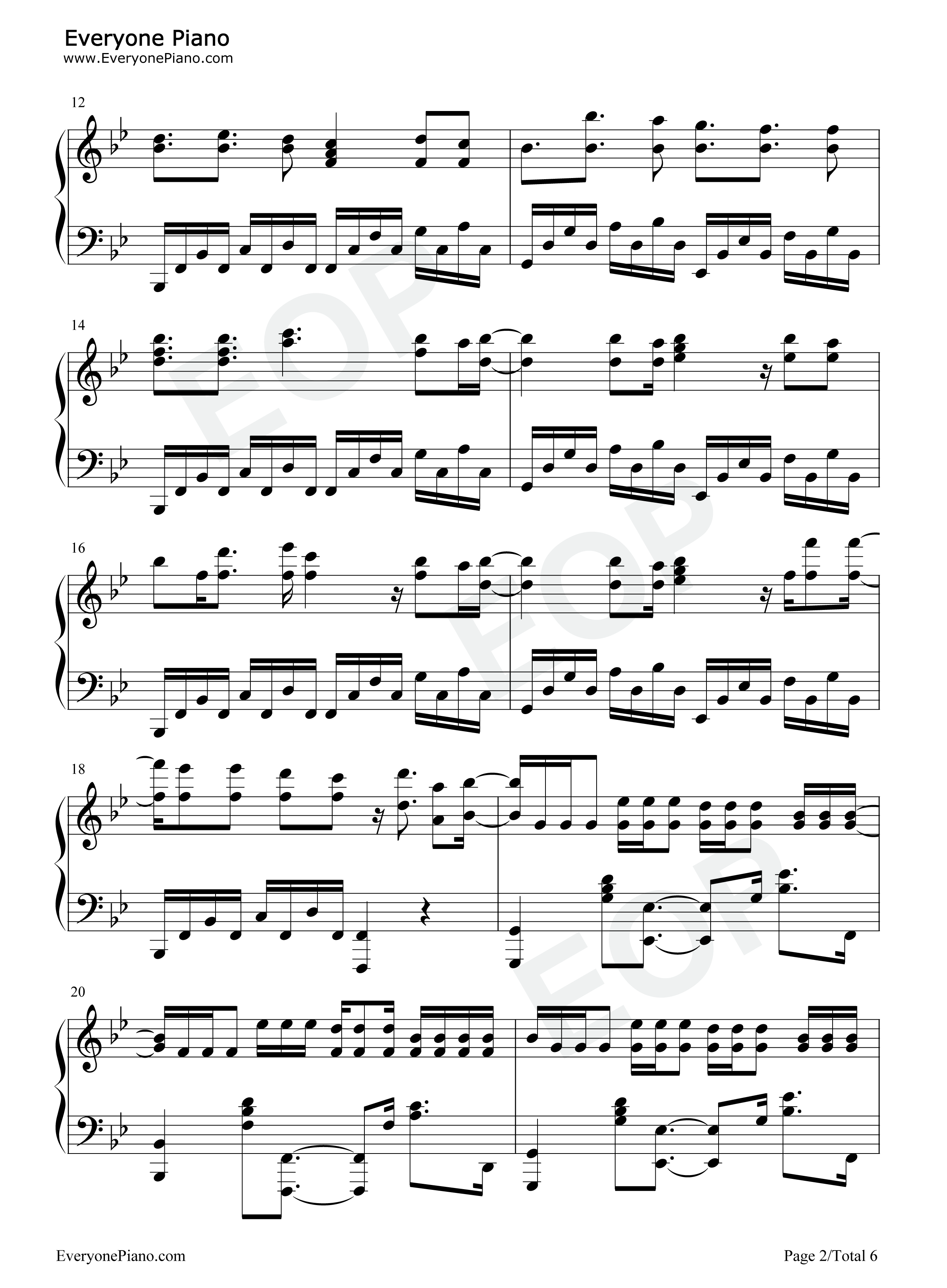 Sad_Sometimes钢琴谱_Alan_Walker_CORSAK_黄霄雲