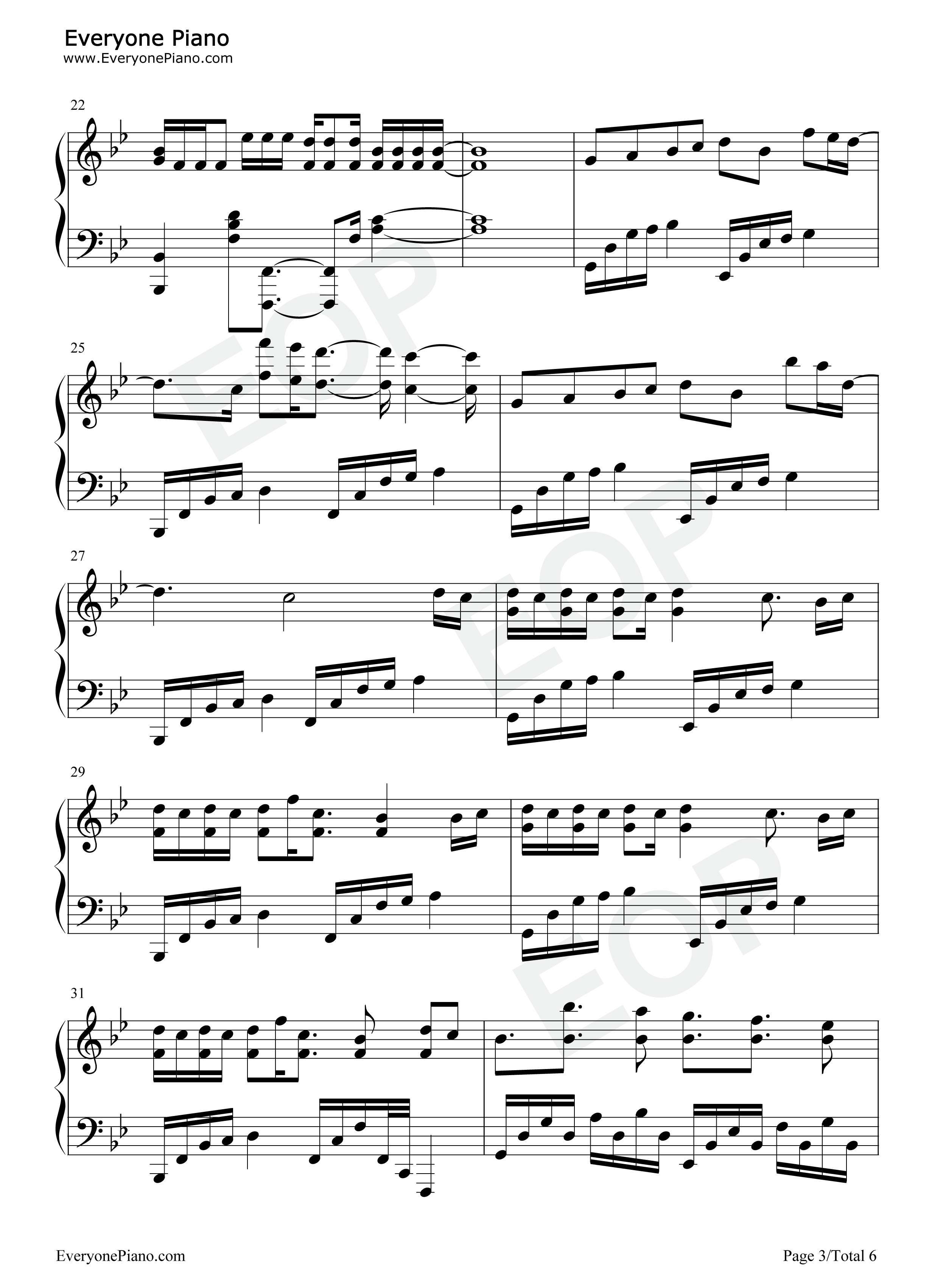 Sad_Sometimes钢琴谱_Alan_Walker_CORSAK_黄霄雲