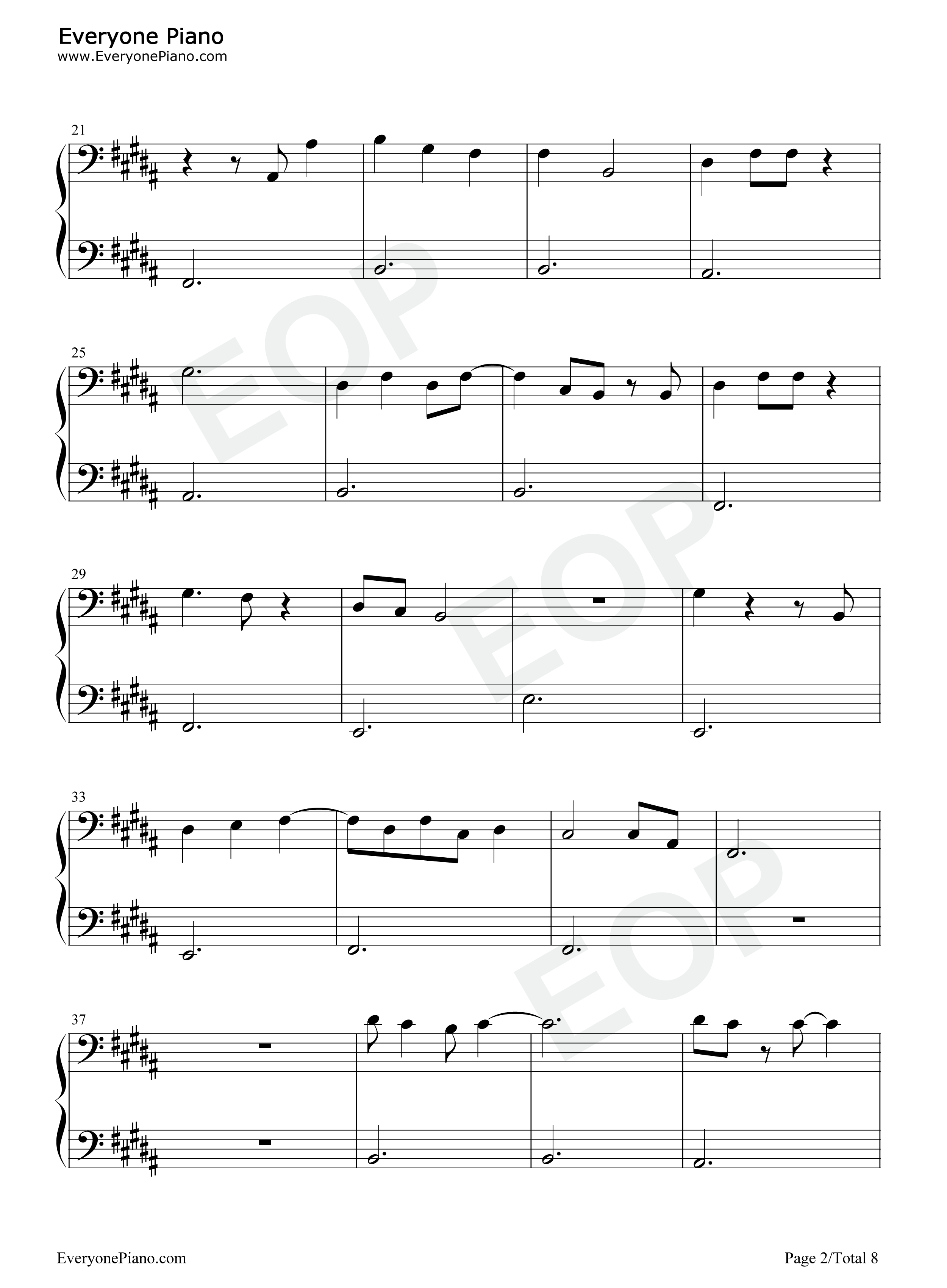 Beautiful_Crazy钢琴谱_Luke_Combs