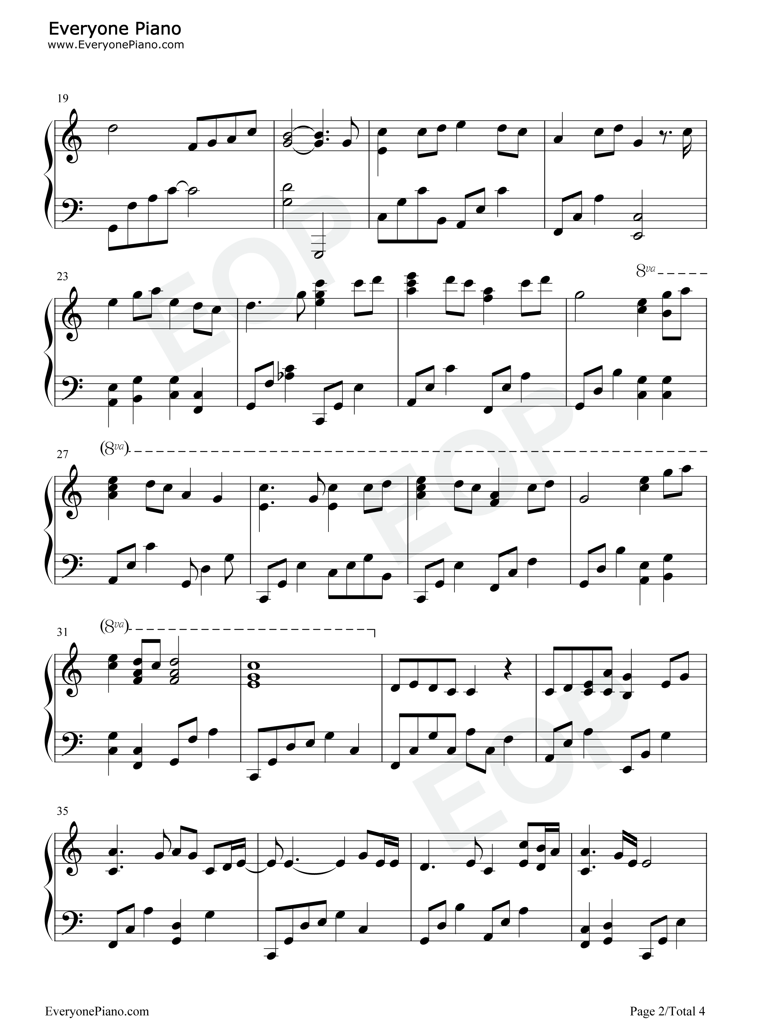 Photo_of_My_Mind钢琴谱_宋佳人