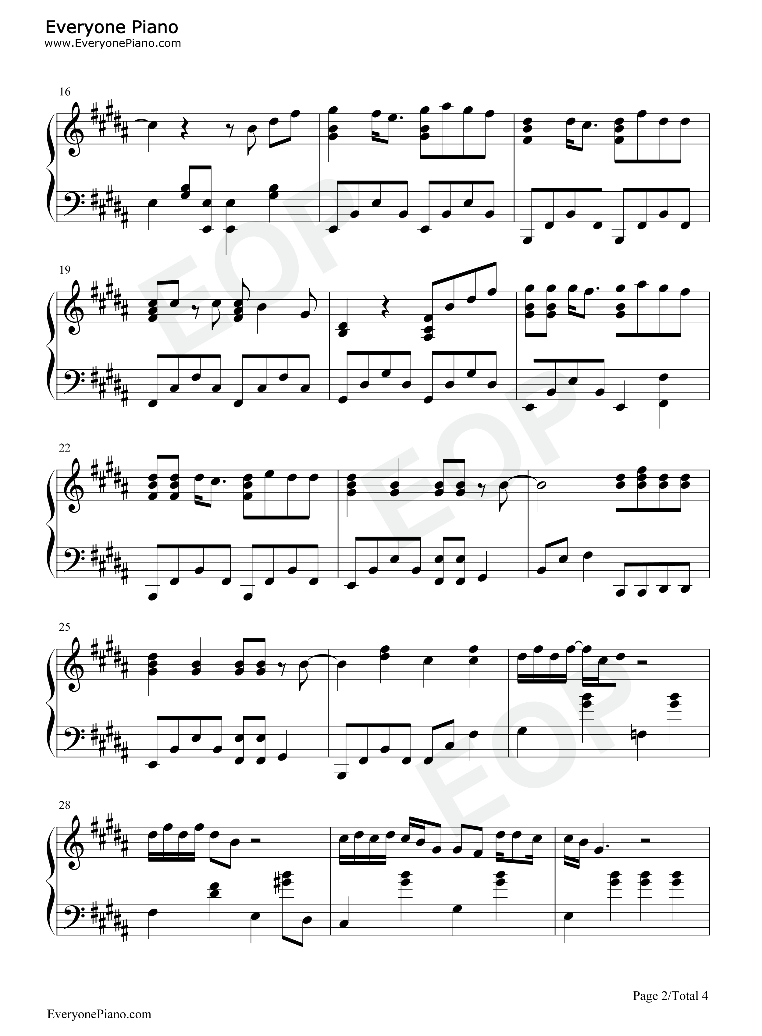 Dancing_with_Your_Ghost钢琴谱_Sasha_Sloan