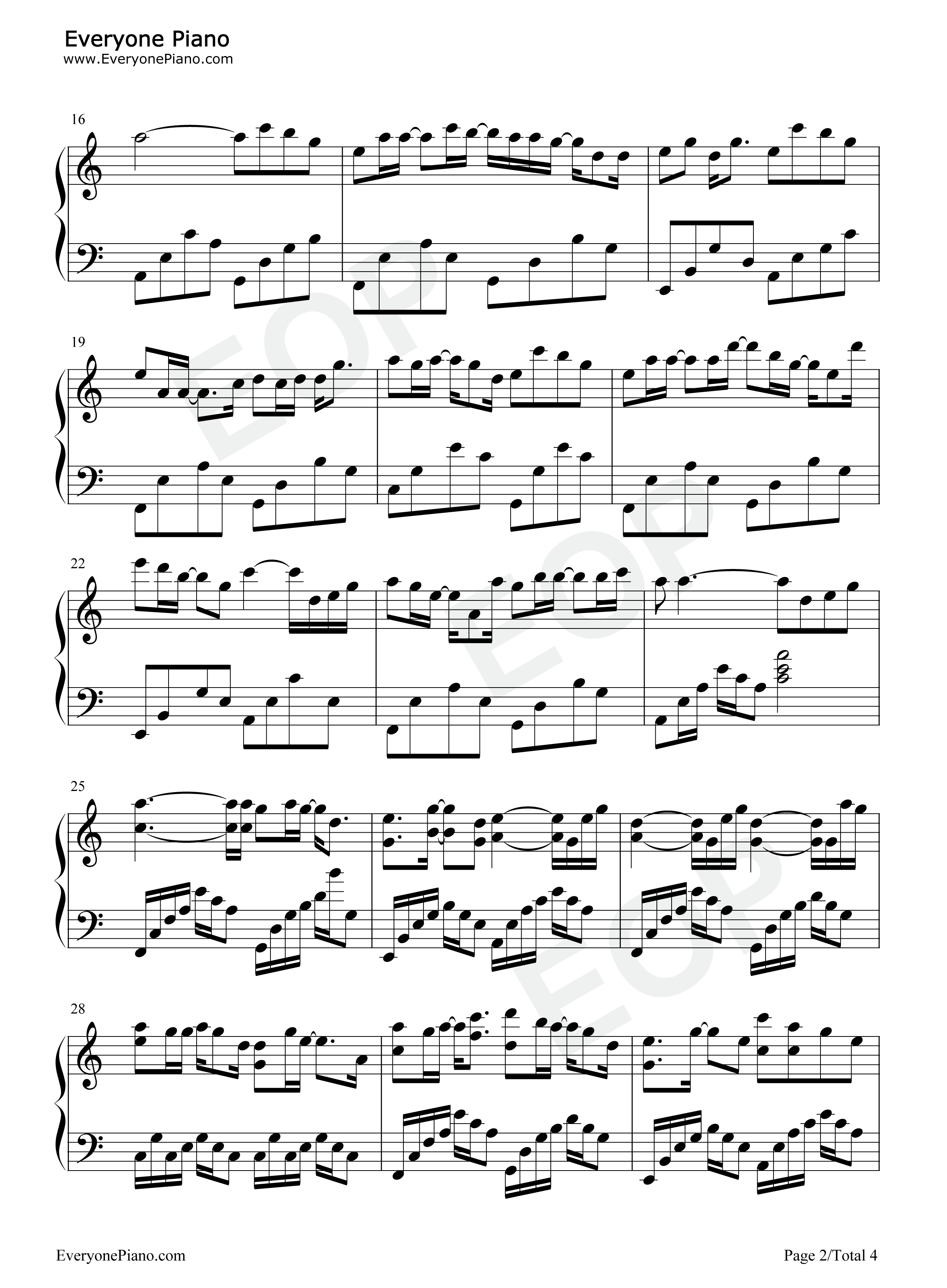 三苦生钢琴谱_小小萱