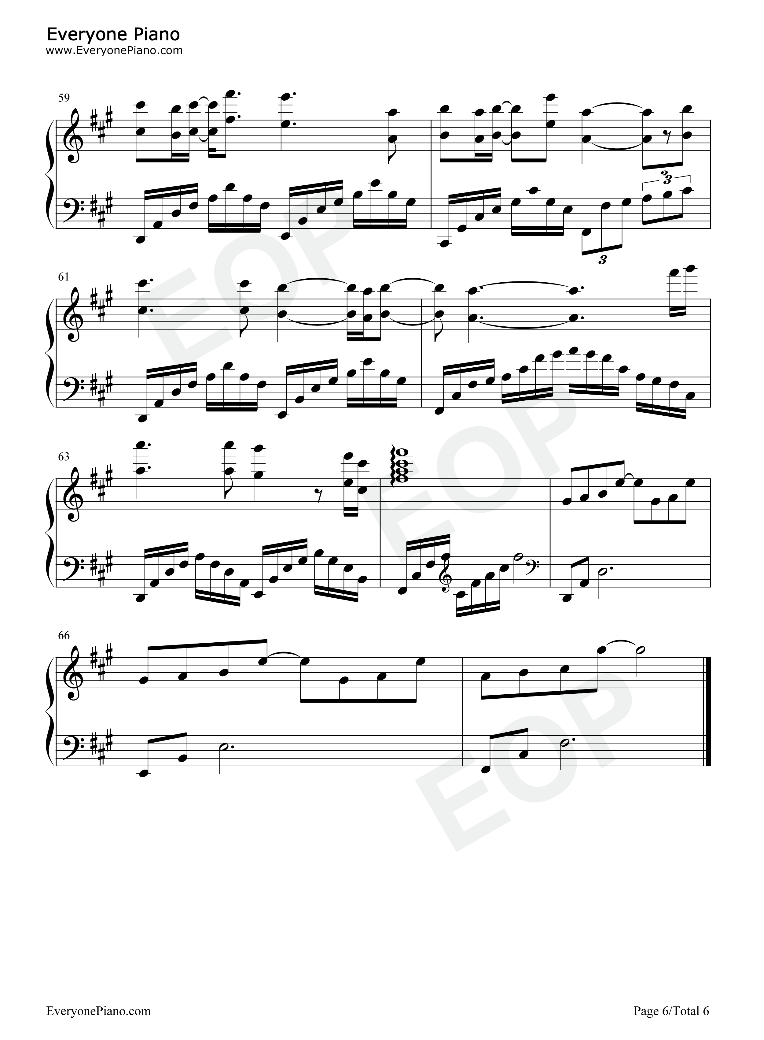 此生不换钢琴谱_青鸟飞鱼