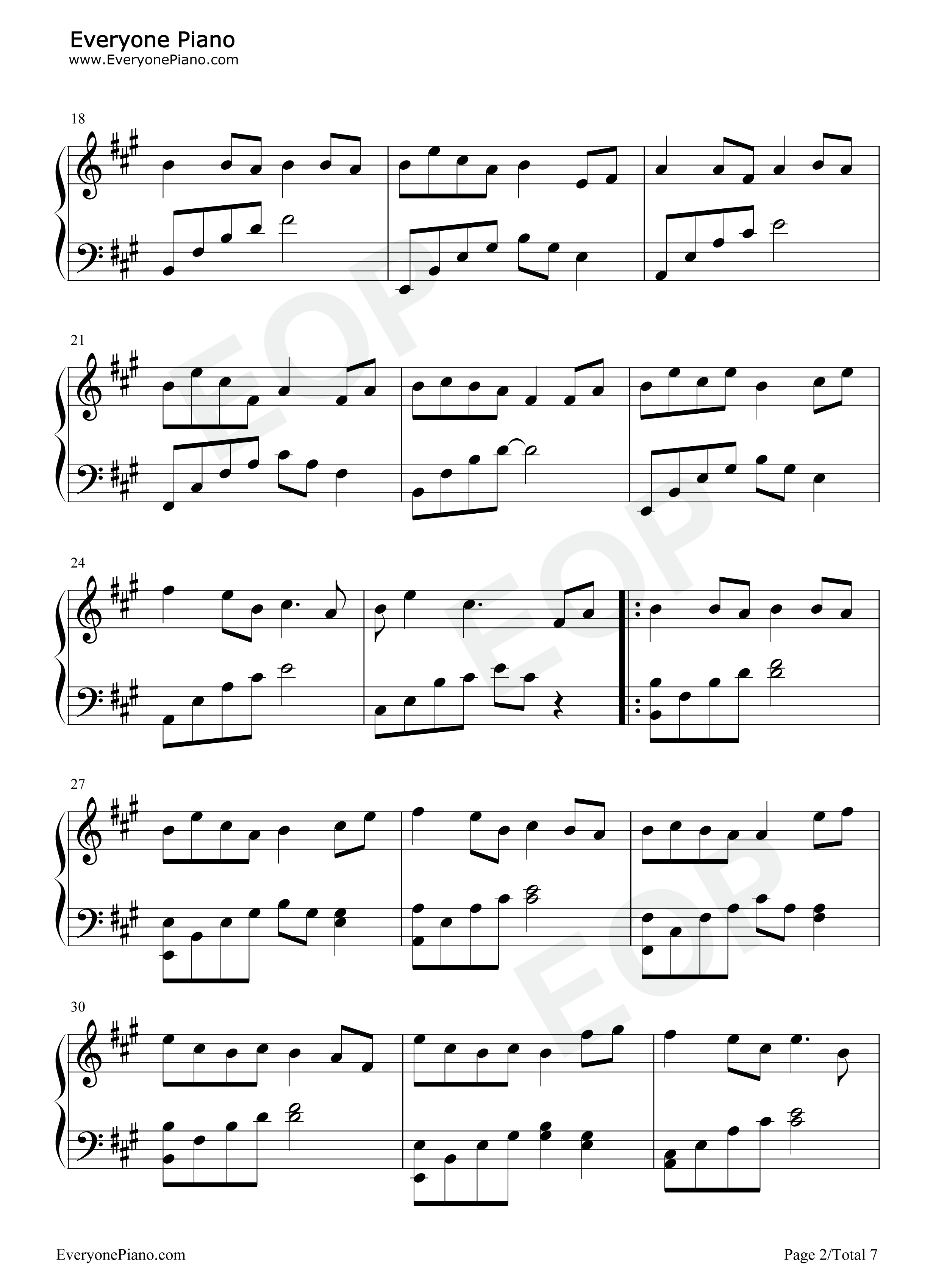 时光话钢琴谱_赵露思