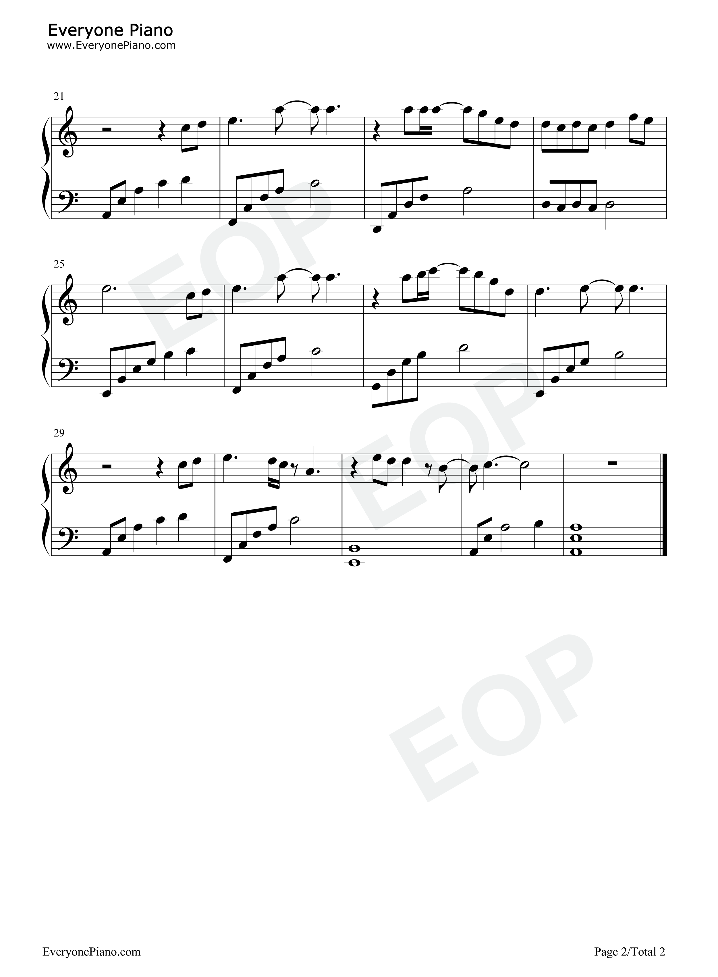 不忘钢琴谱_王一博