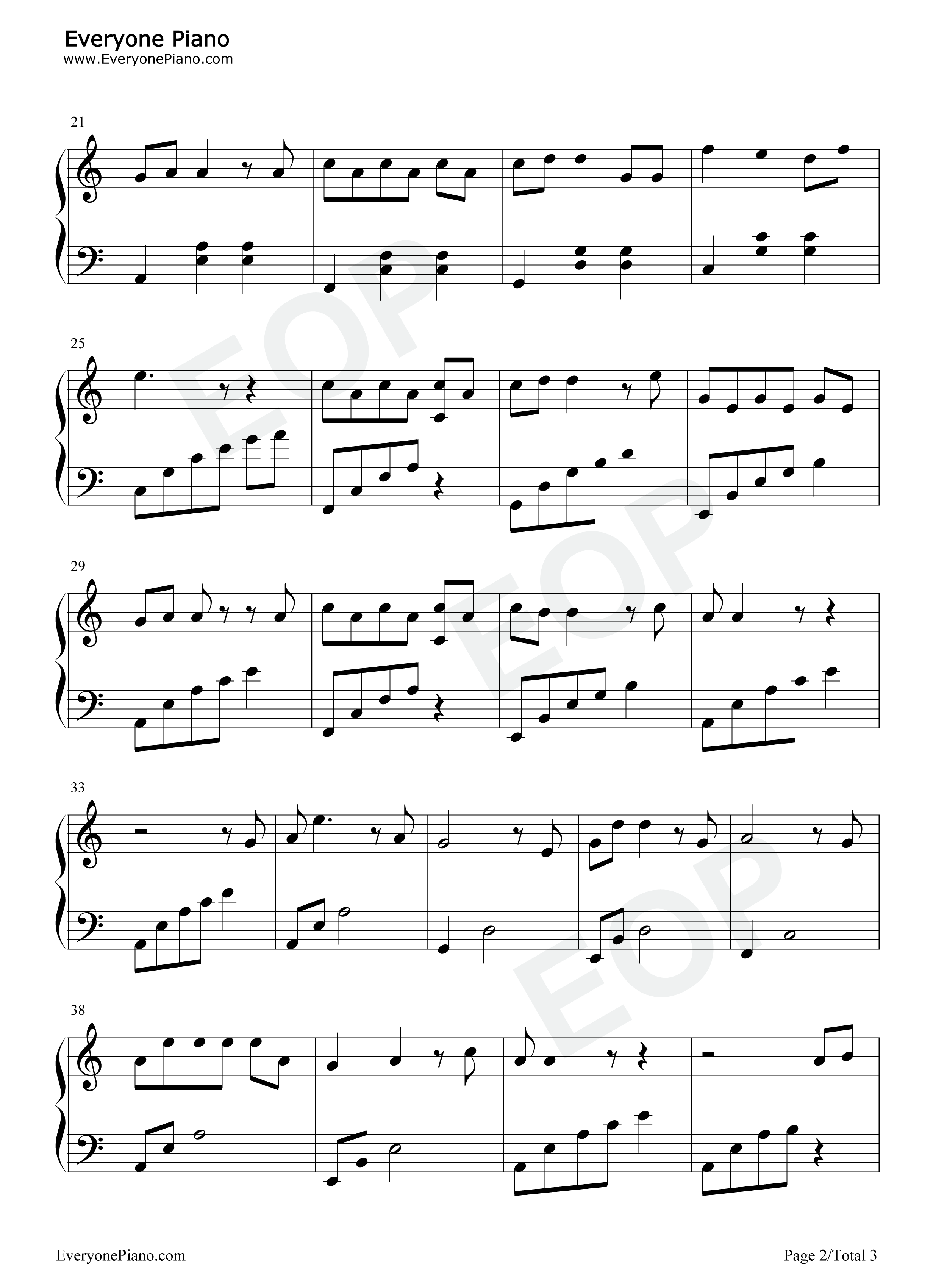 关不上的窗钢琴谱_周传雄