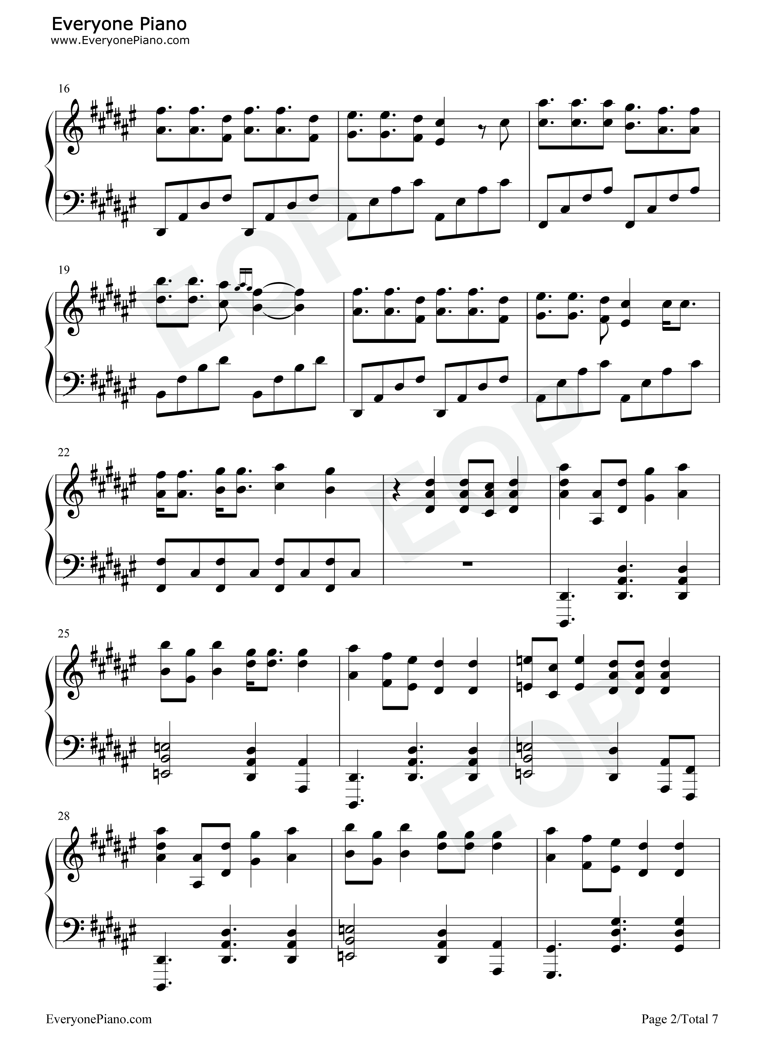 How_You_Like_That钢琴谱_Blackpink