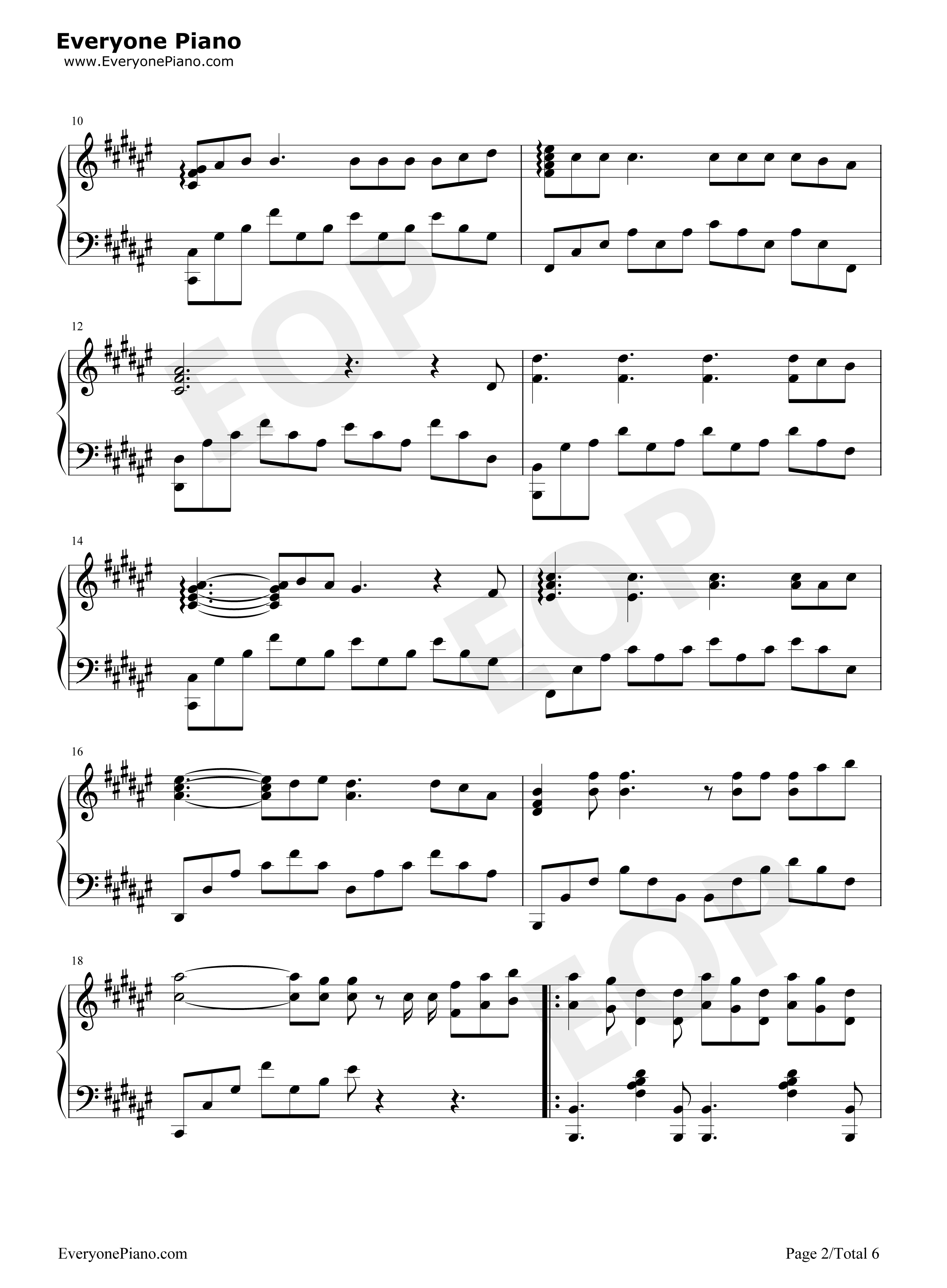 Wonderful_U钢琴谱_AGA