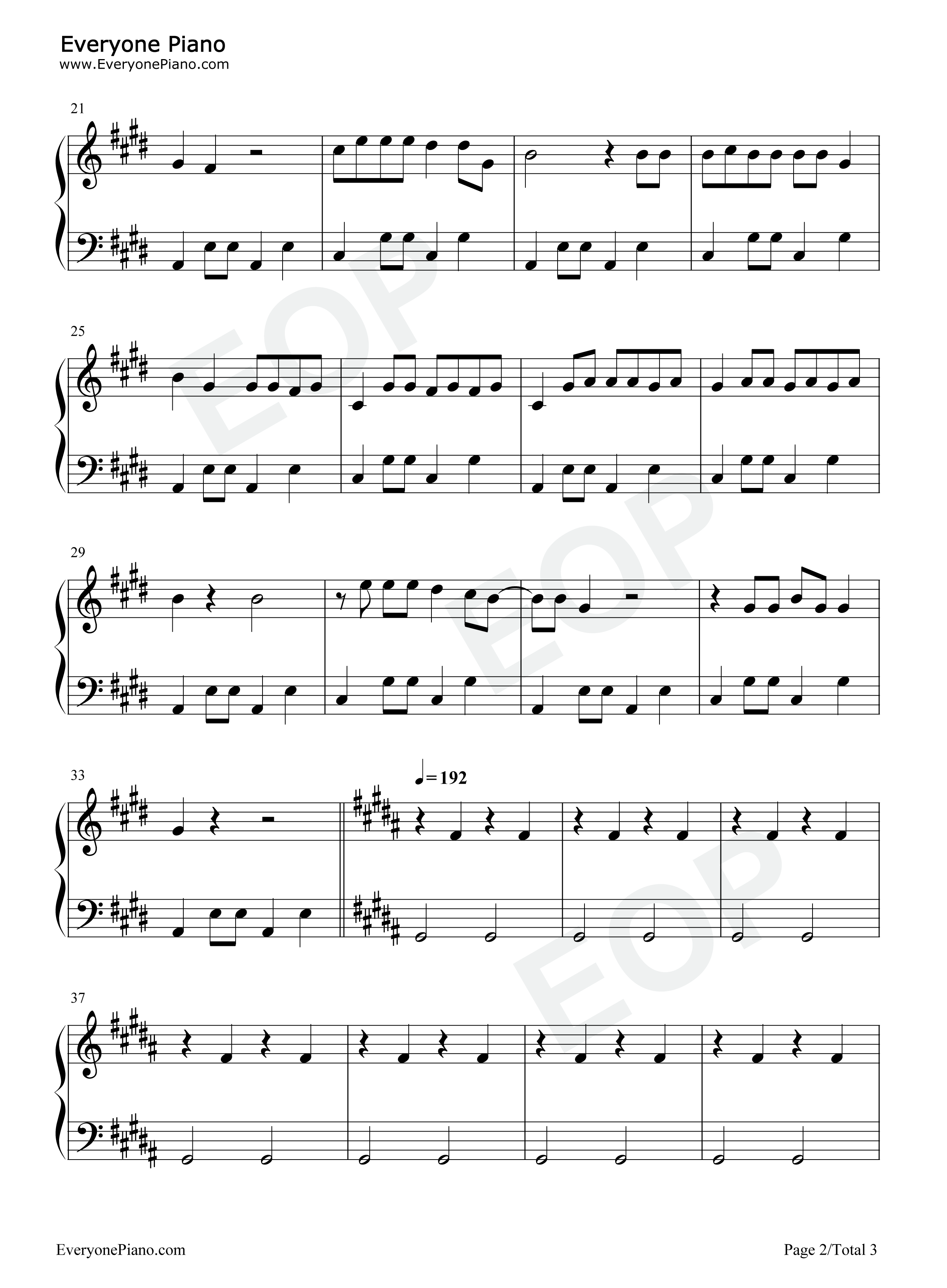 Safaera钢琴谱_Bad_Bunny_Jowell_&_Randy_Ñengo_Flow