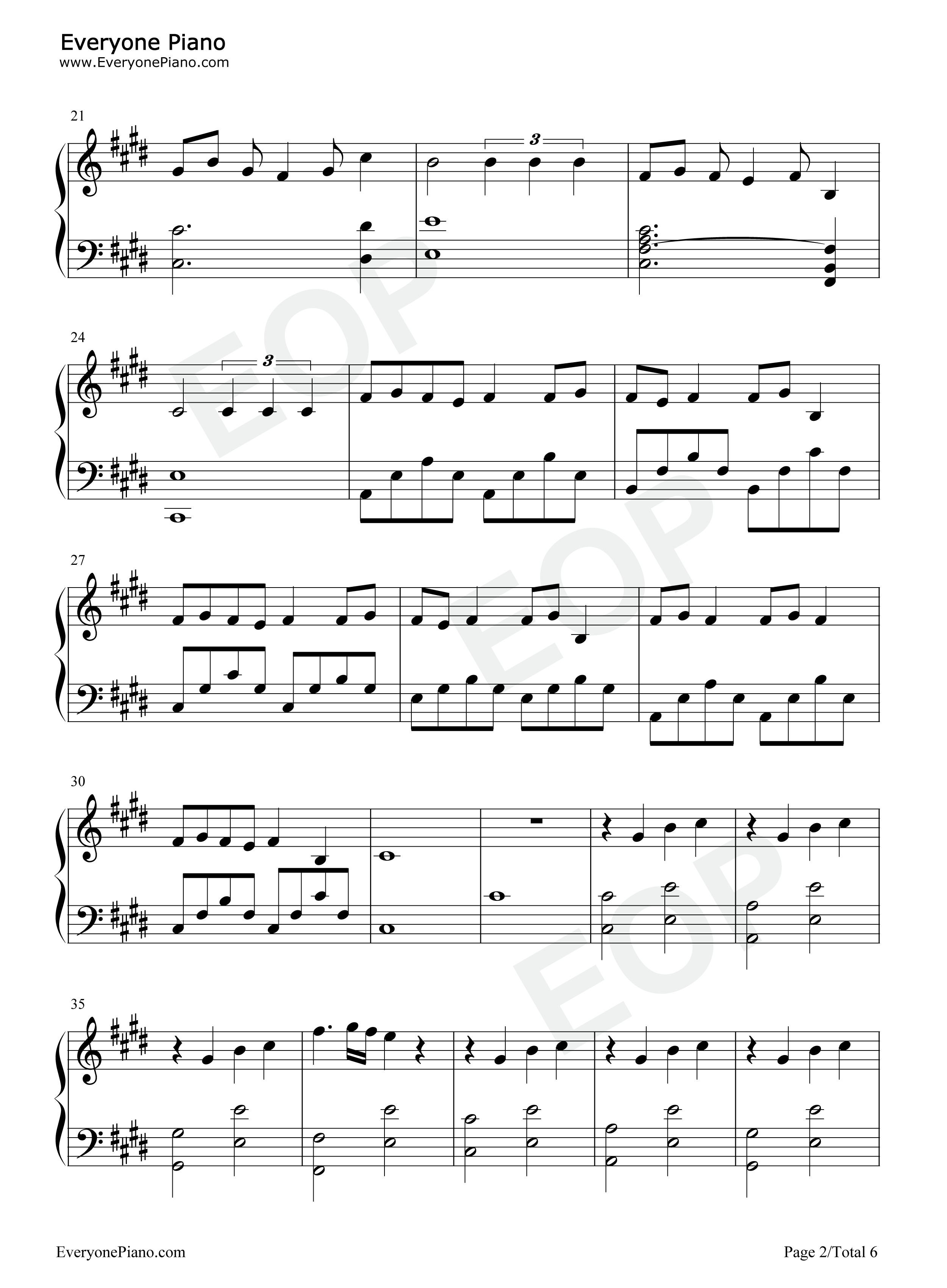 Fly_Away钢琴谱_TheFatRat_Anjulie