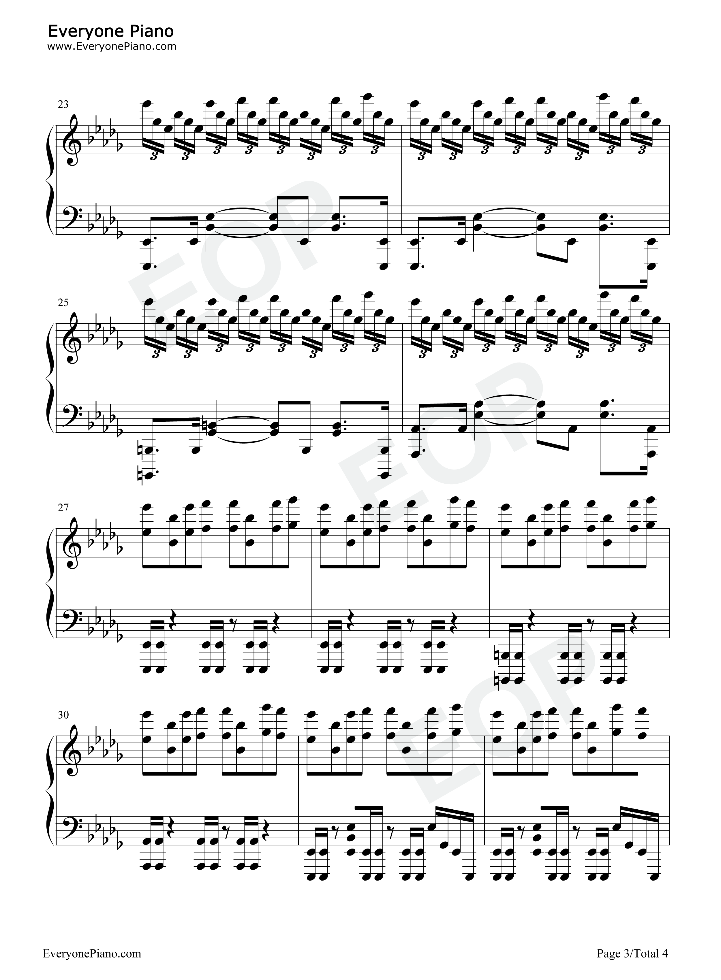 Gooba钢琴谱_6ix9ine